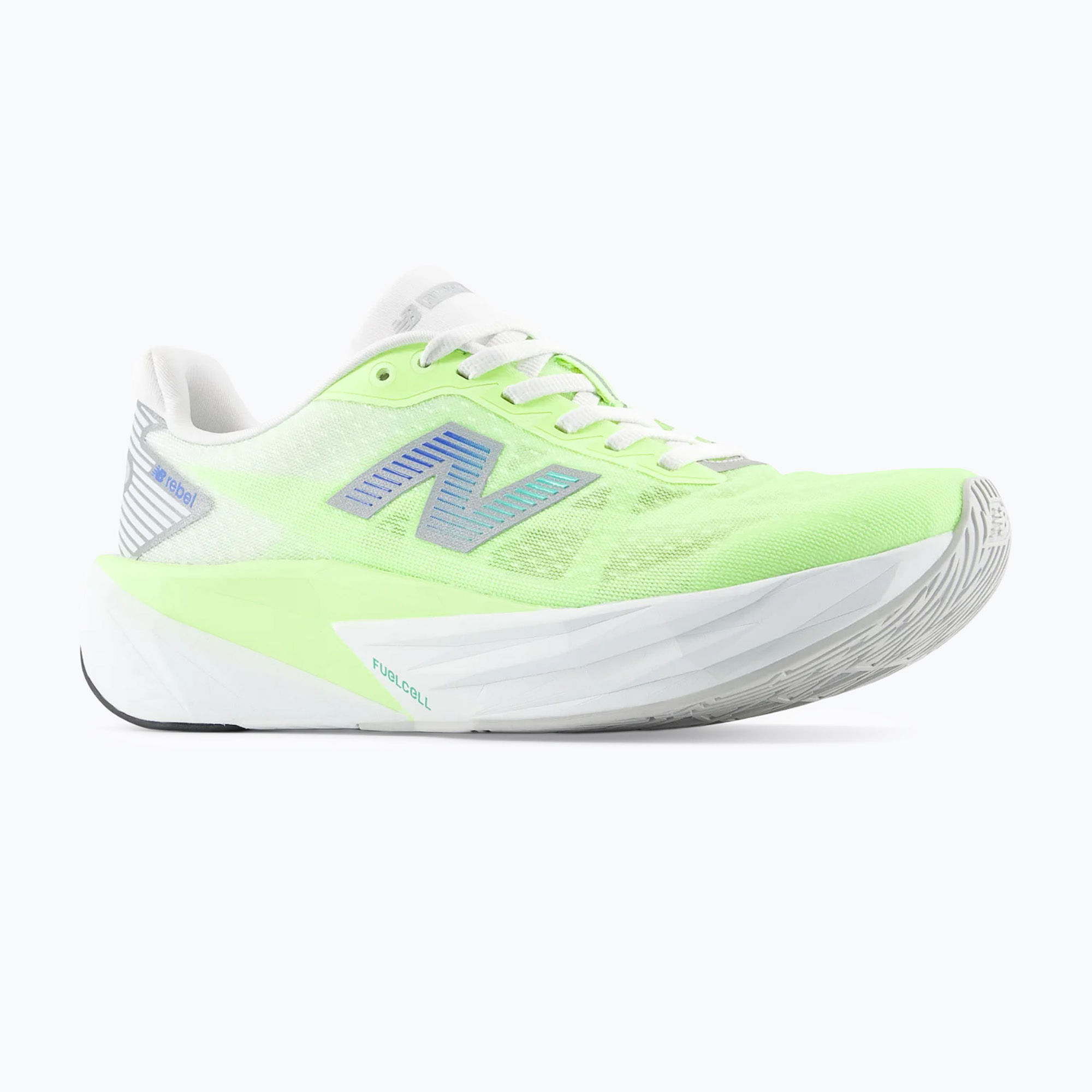 Buty do biegania damskie New Balance FuelCell Rebel V5 afterglow/deep end 