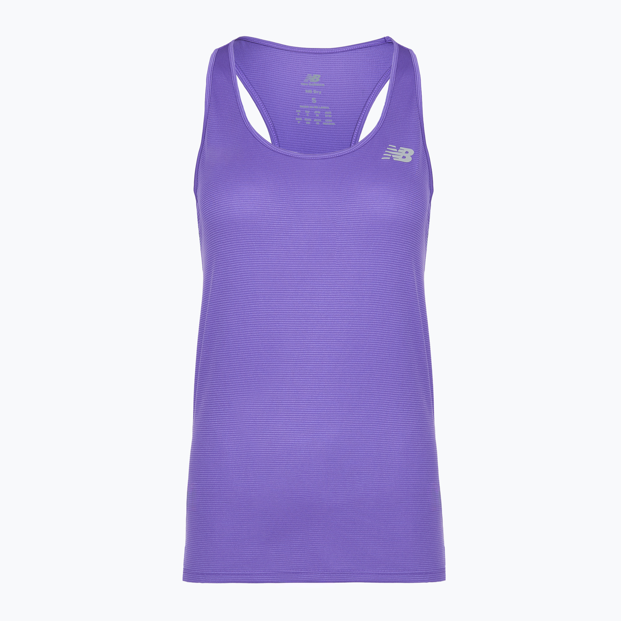 Дамска тениска за бягане New Balance Sport Essentials Tank electric purple