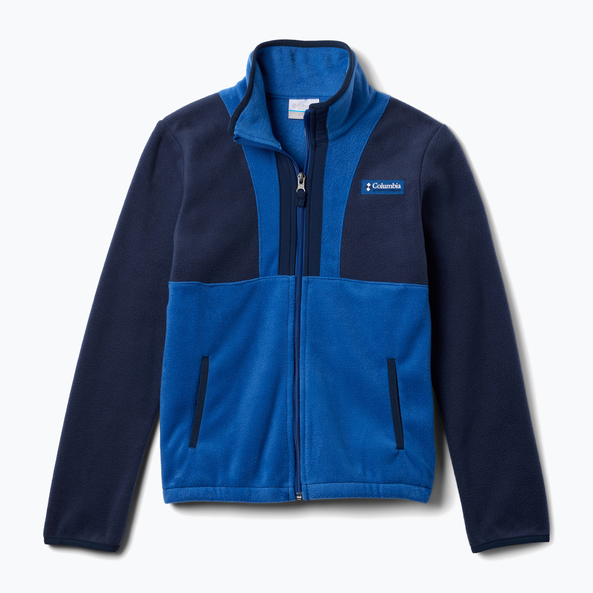 Bluza męska Columbia Back Bowl II Full Zip collegiate navy/mountain blue 
