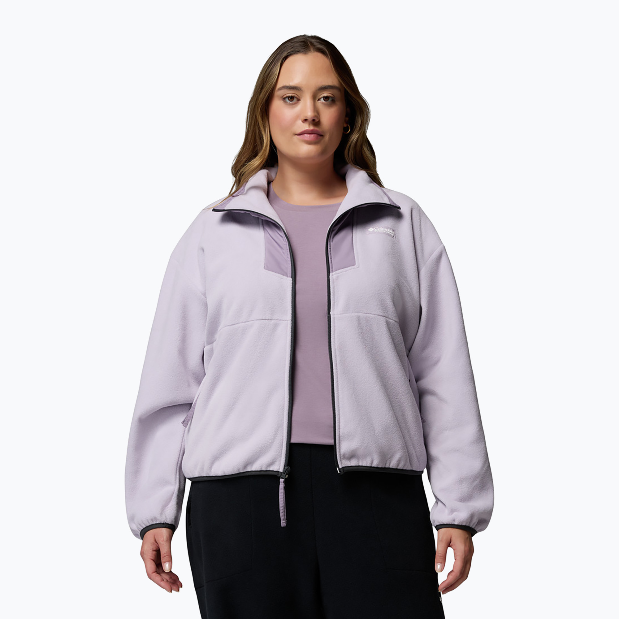 Bluza damska Columbia Sequoia Grove Full Zip lavender pearl/shale purple 