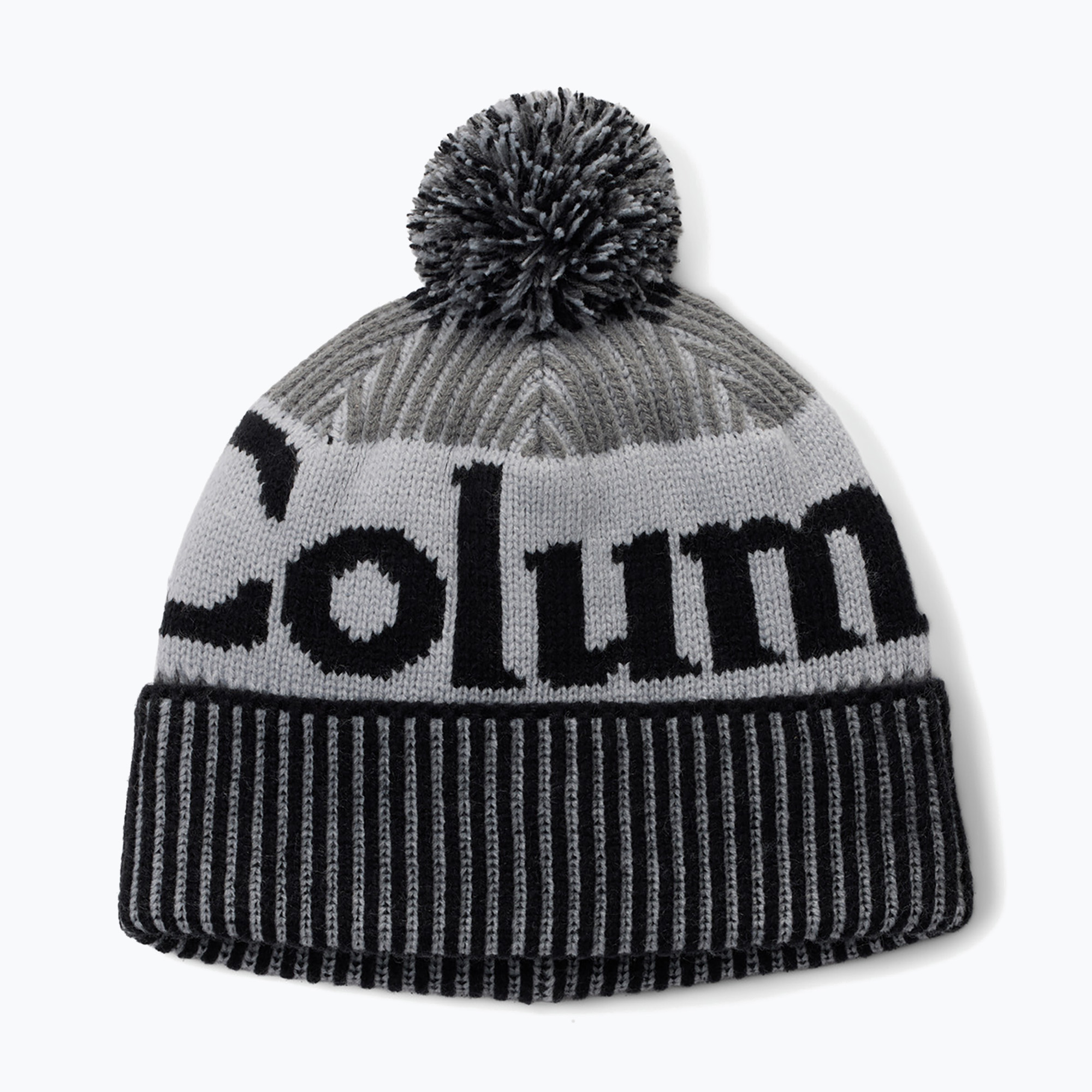 Detská zimná čiapka Columbia Polar Powder III black/columbia grey/city grey