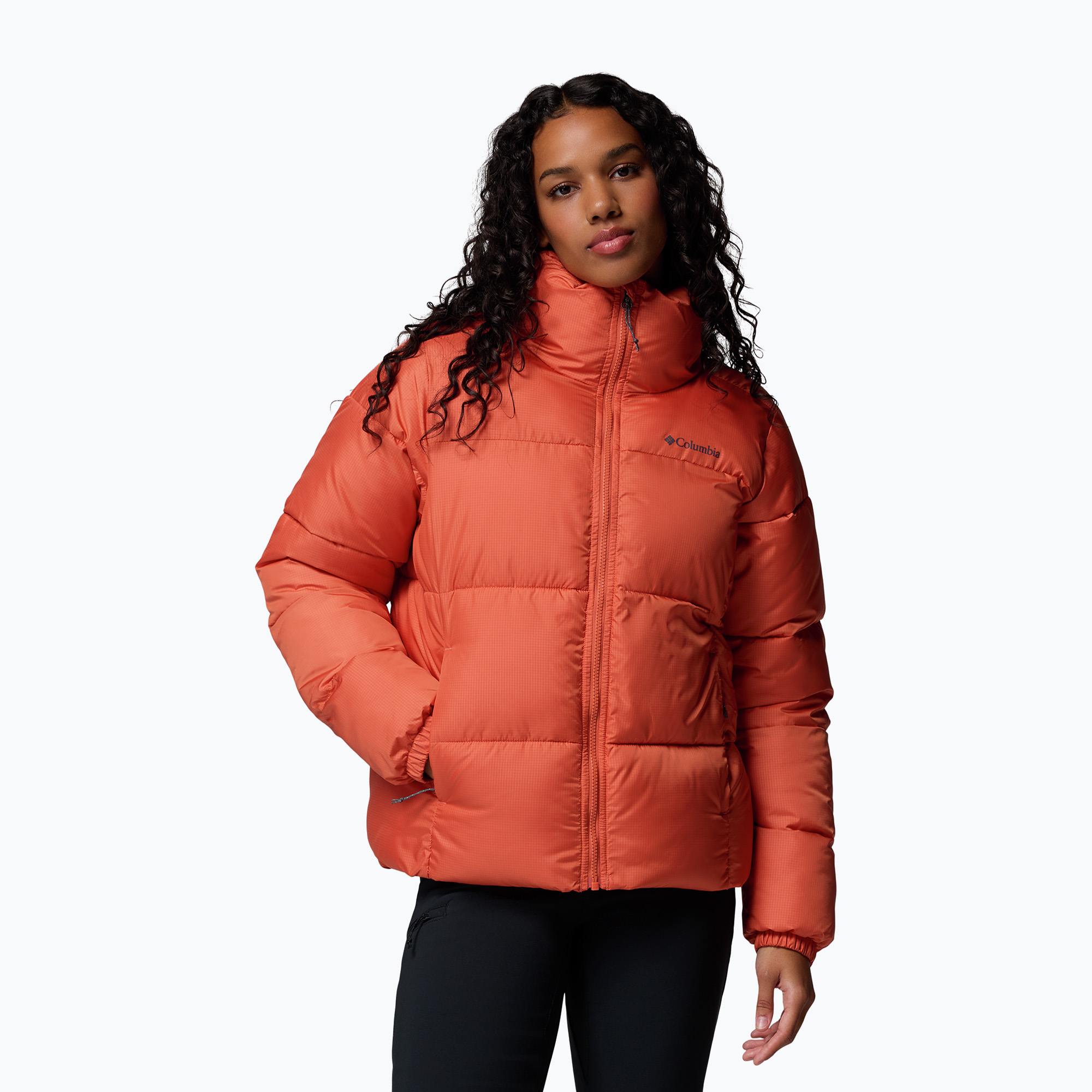 Kurtka ocieplana damska Columbia Puffect II Full Zip tuscan 