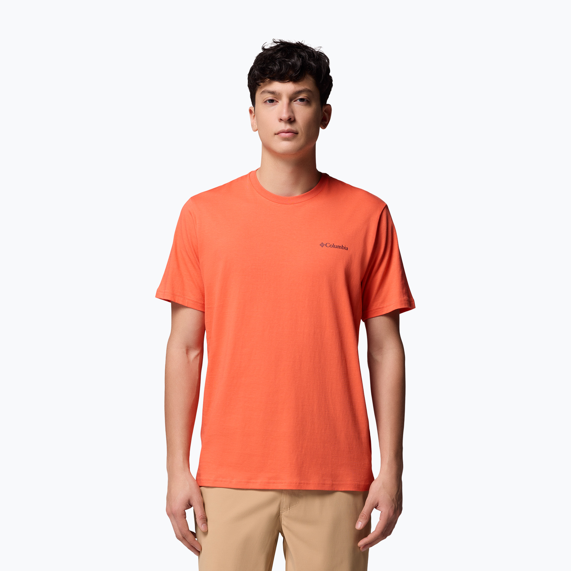 Koszulka męska Columbia North Cascades zing/csc box logo 