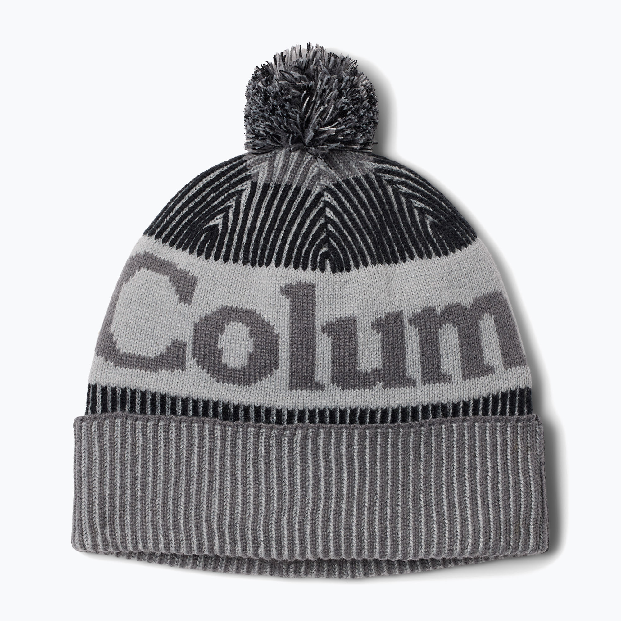 Czapka zimowa Columbia Polar Powder III city grey/black/columbia grey 