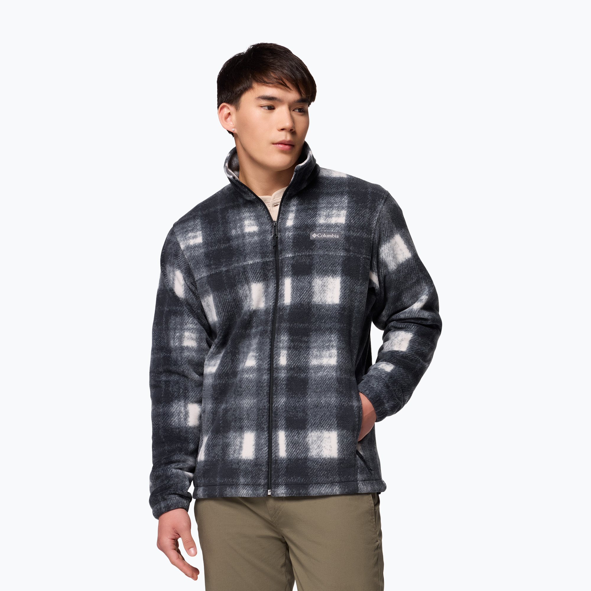 Bluza męska Columbia Steens Mountain Printed chalk omblur 