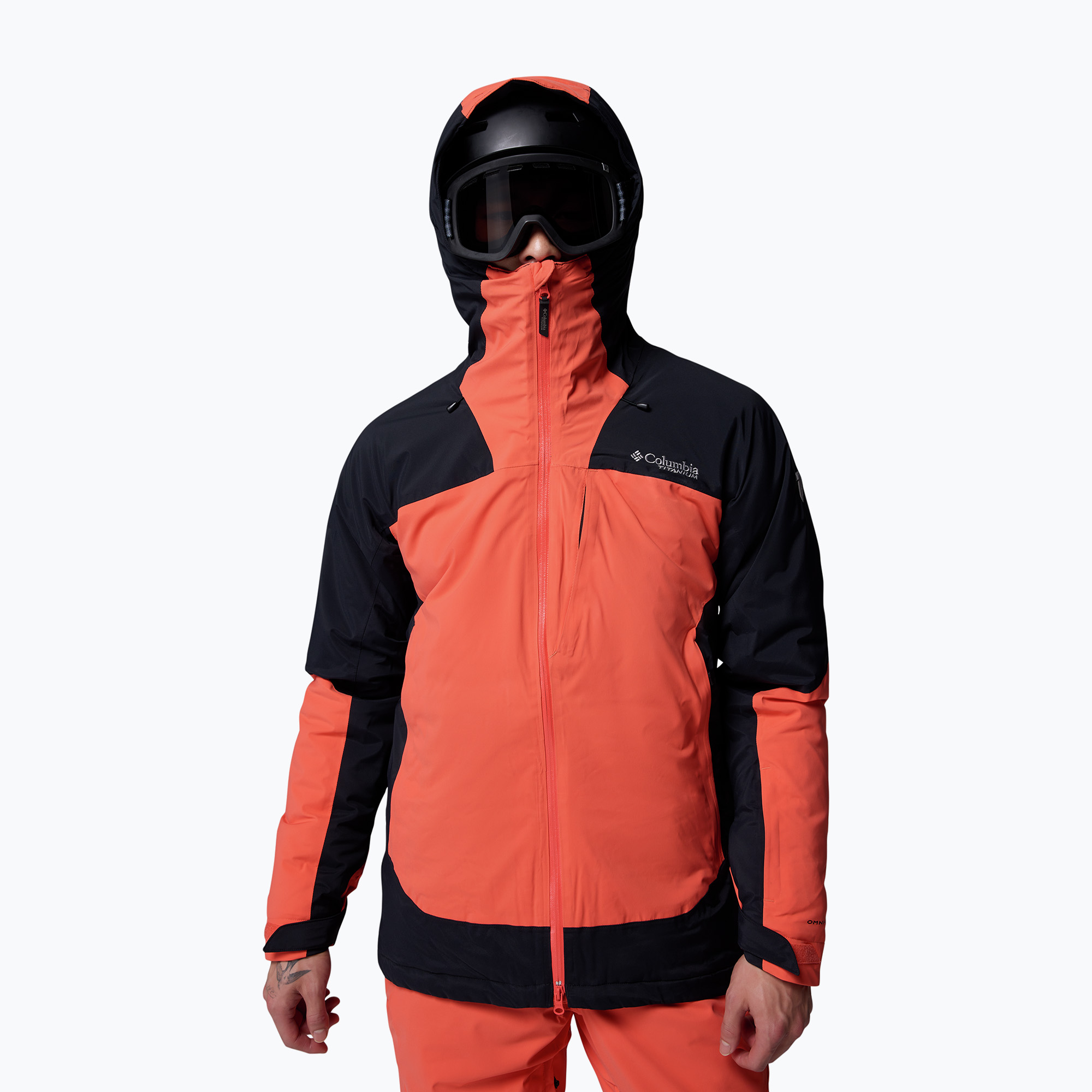 Мъжко скиорско яке Columbia Cirque Bowl spice/spicy black/zing