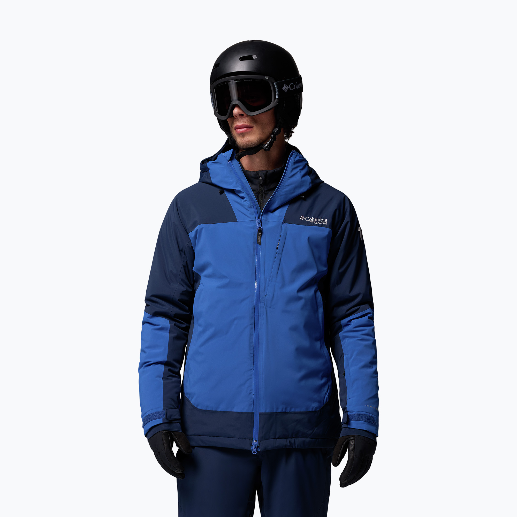 Мъжко скиорско яке Columbia Cirque Bowl collegiate navy/mountain blue