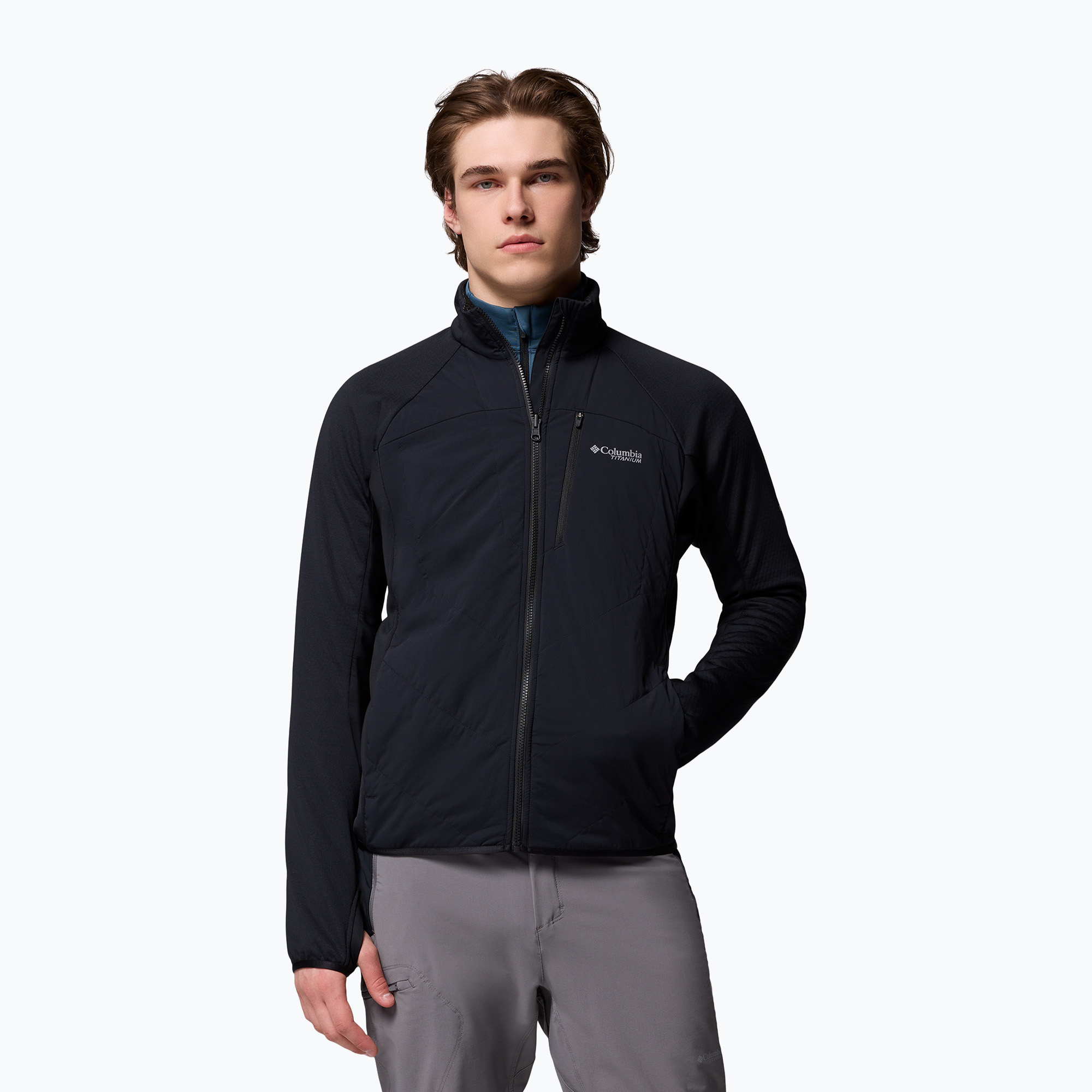 Kurtka hybrydowa męska Columbia Arctic Crest Hybrid black 