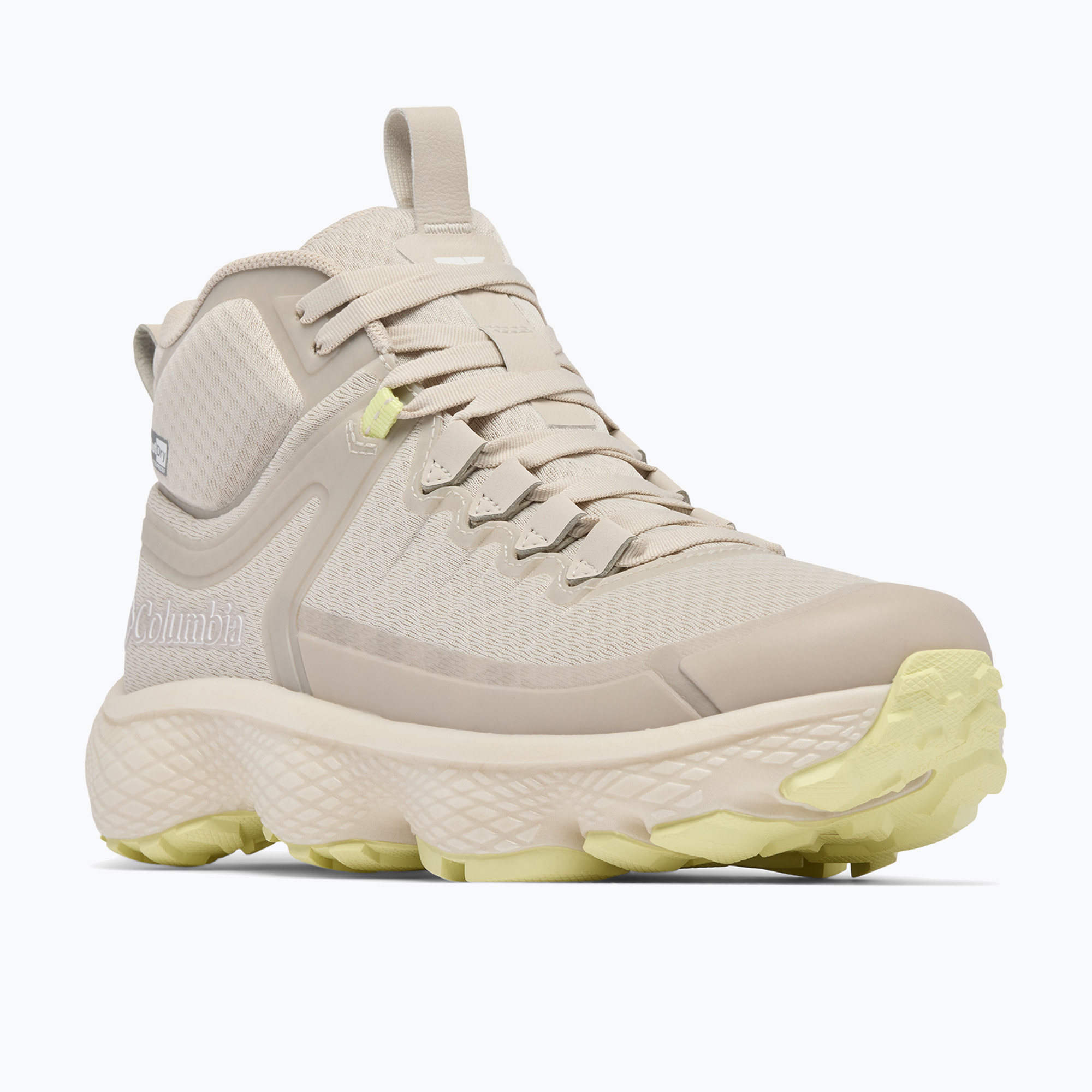 Buty turystyczne damskie Columbia Escape Thrive Titanum Mid Outdry cloud grey/citron haze 