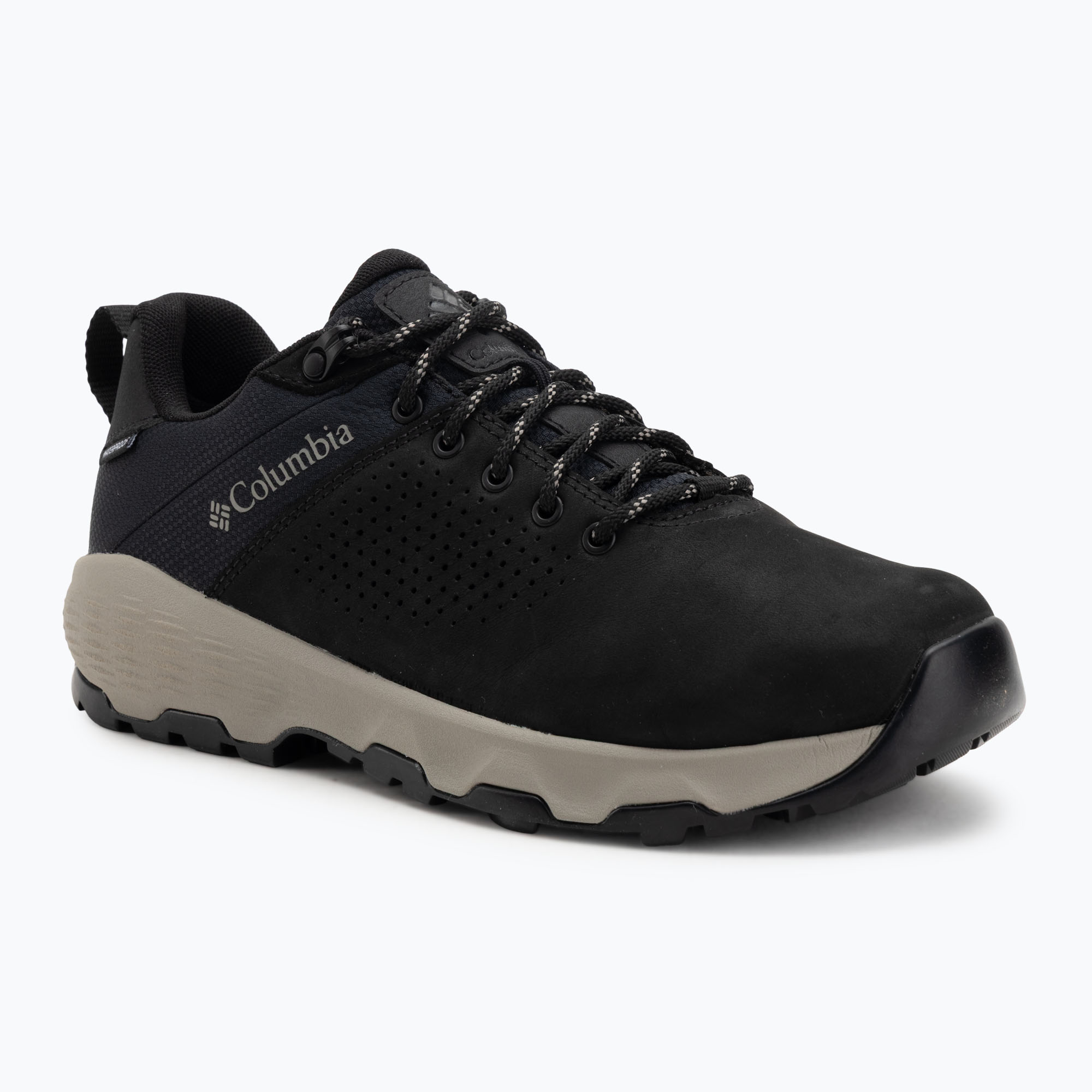Buty trekkingowe męskie Columbia Newton Nimble Leather black/kettle 