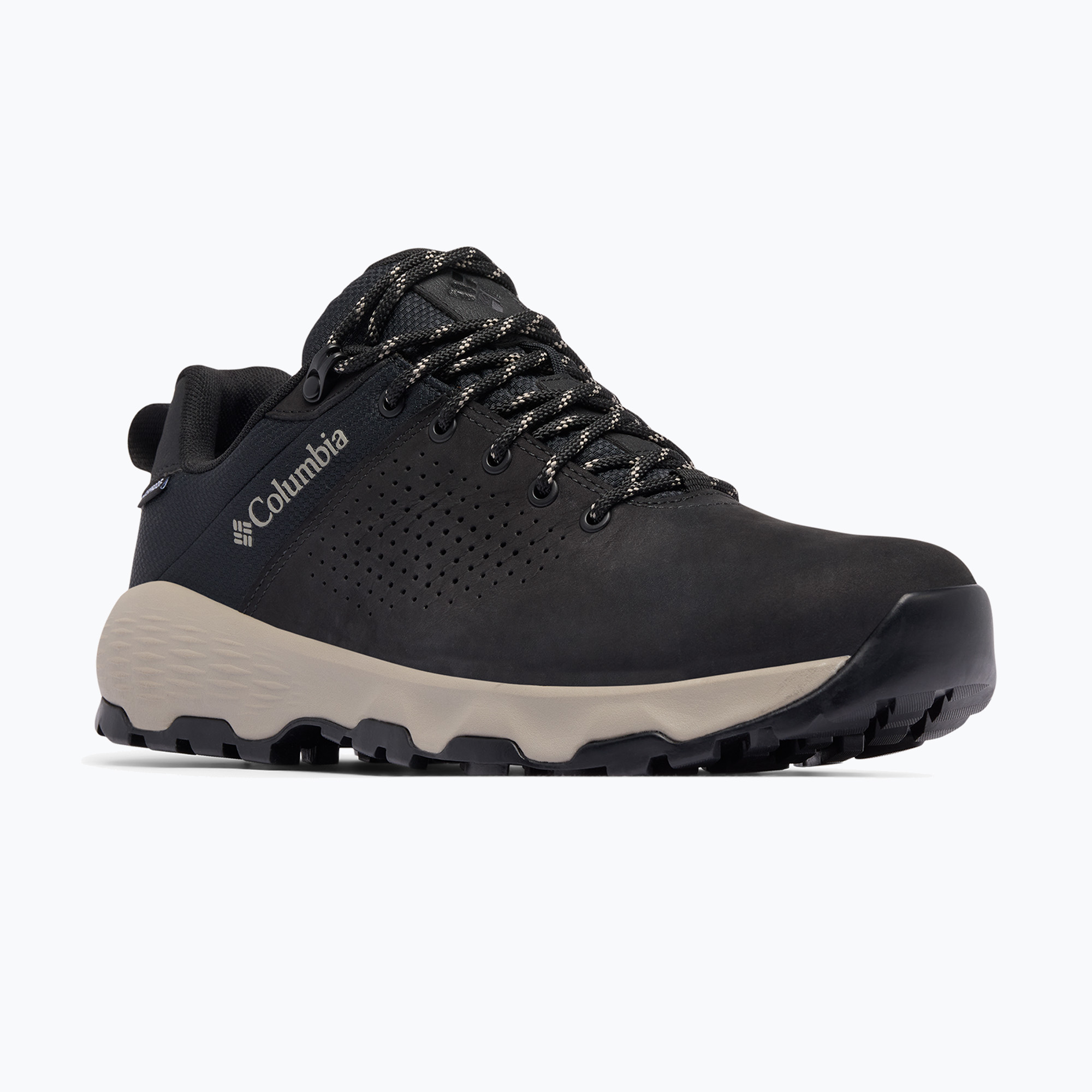 Buty trekkingowe męskie Columbia Newton Nimble Leather black/kettle 