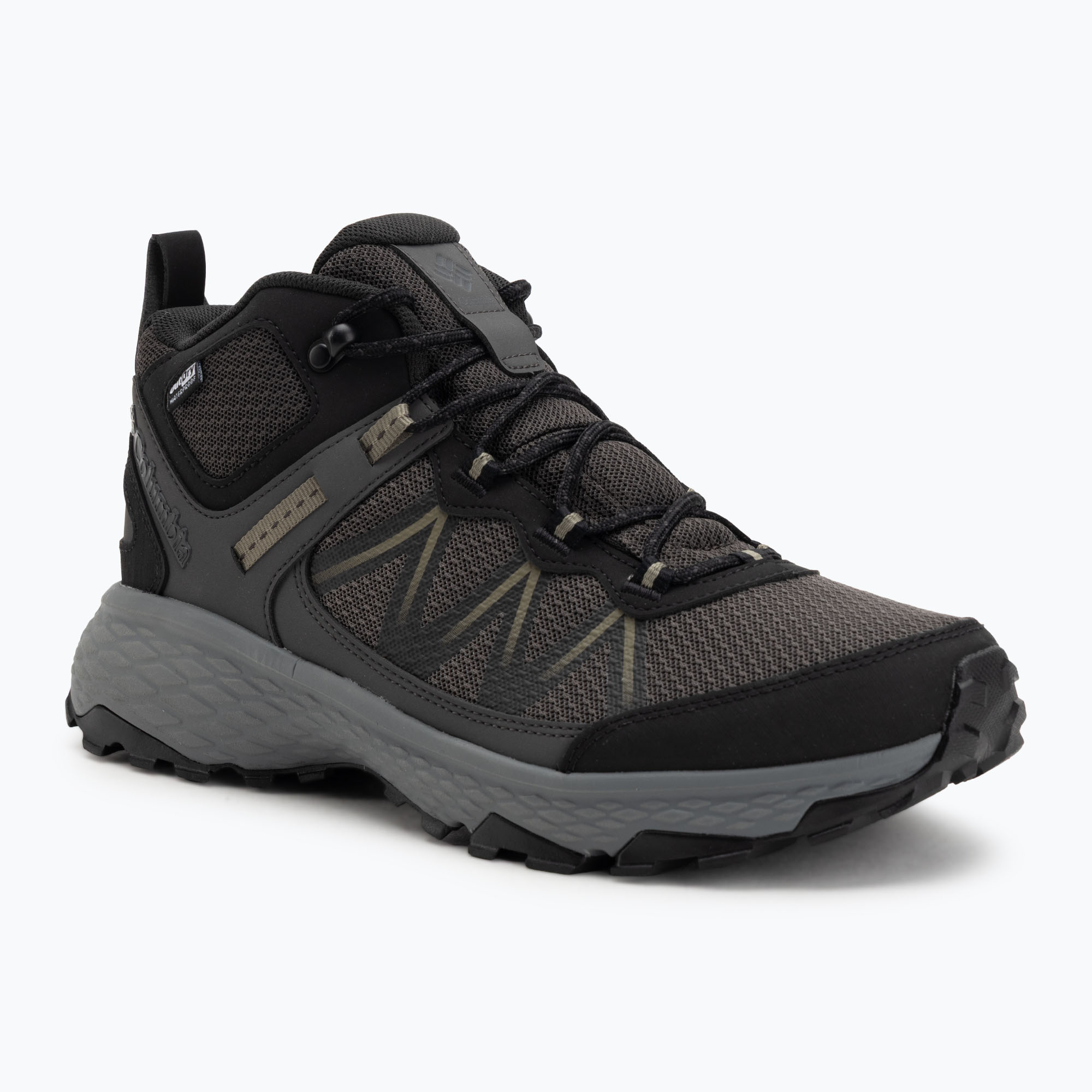 Buty trekkingowe męskie Columbia Peakfreak Rush Mid Outdry dark grey/stone green 