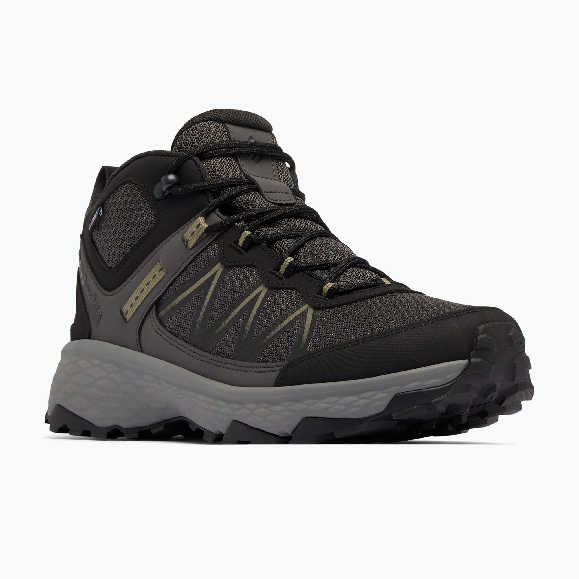 Buty trekkingowe męskie Columbia Peakfreak Rush Mid Outdry dark grey/stone green 