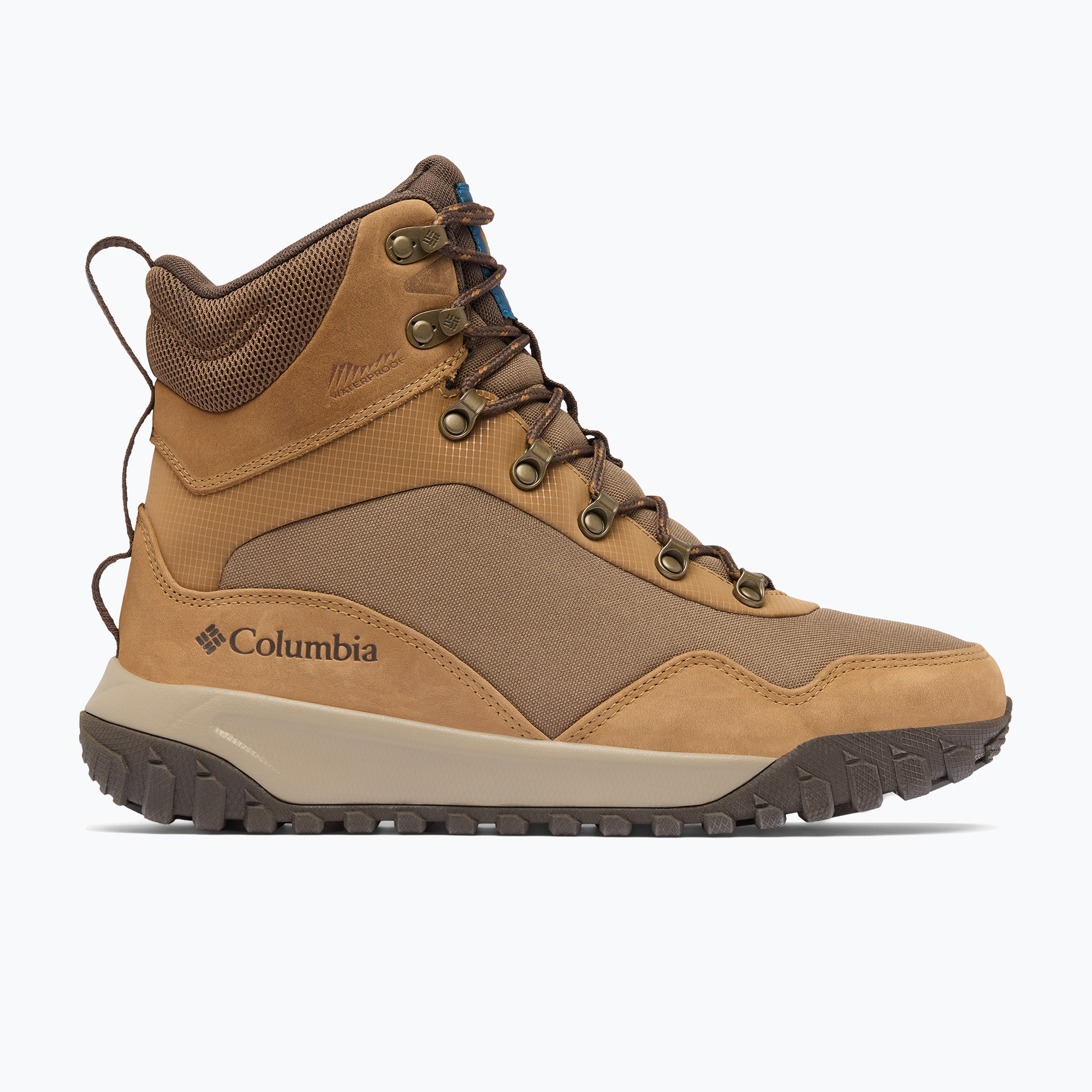Buty trekkingowe męskie Columbia Burnsider Omni-Heat Infinity dark brown/dark mountain 