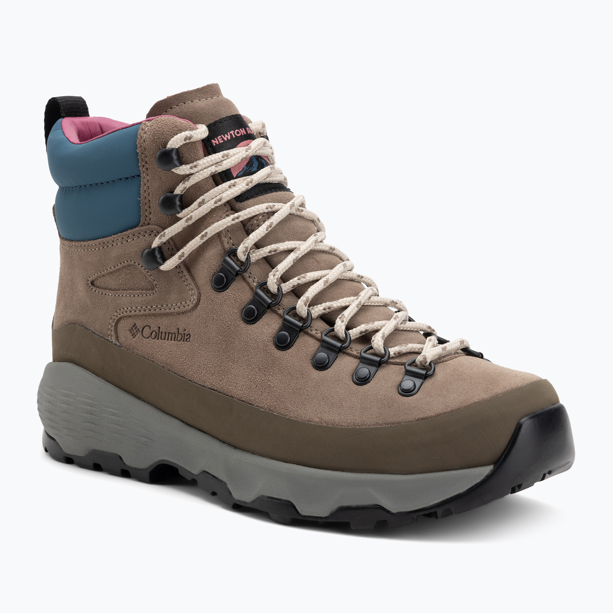 Buty turystyczne męskie Columbia Newton Alpine PT wet sand/rosette 
