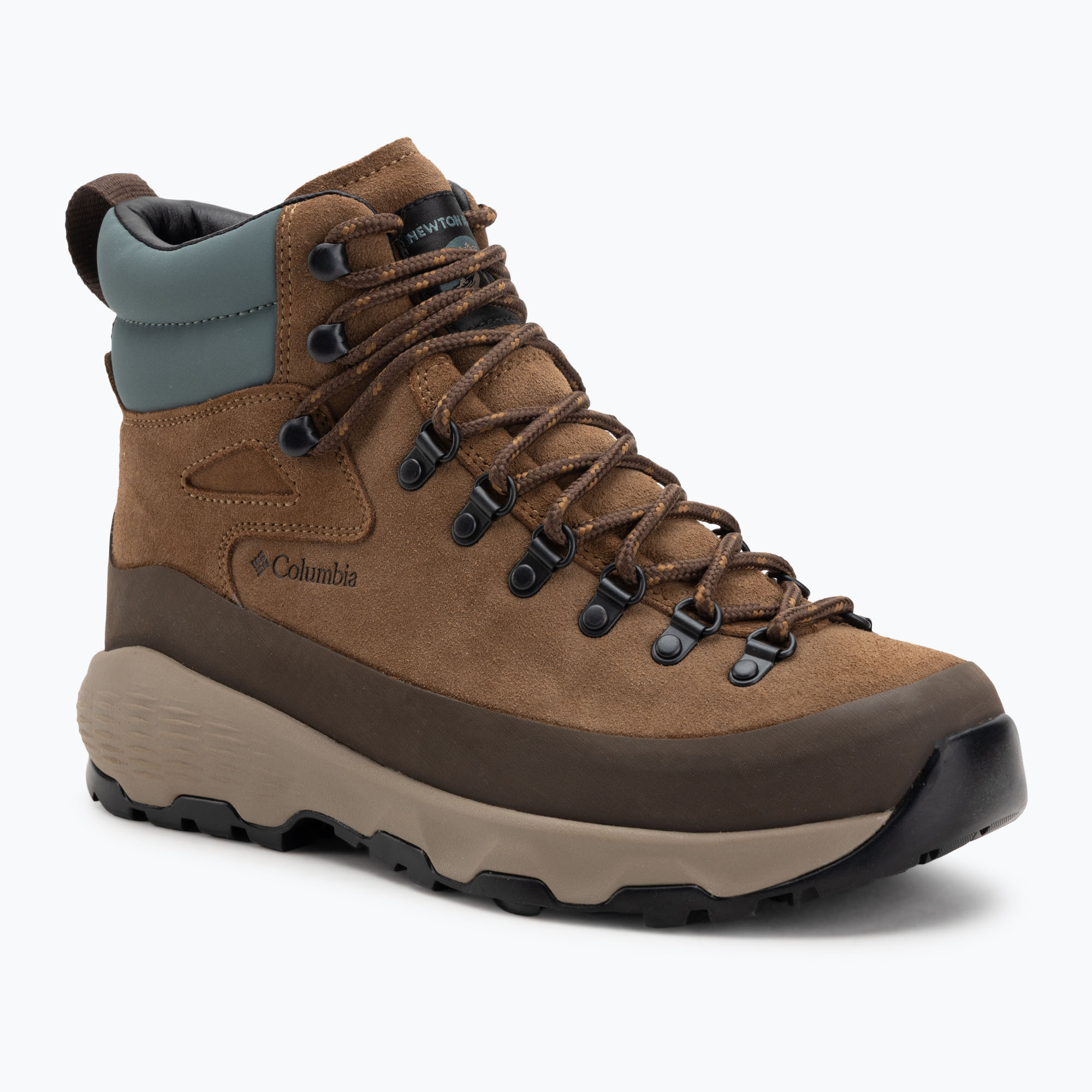 Buty trekkingowe męskie Columbia Newton Alpine PT light brown/metal 