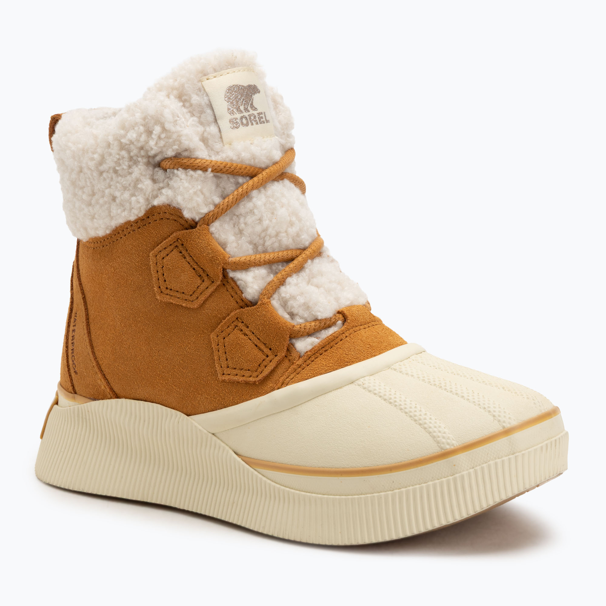 Śniegowce damskie Sorel Out N About IV Chillz Wp canyon gold/honey white 