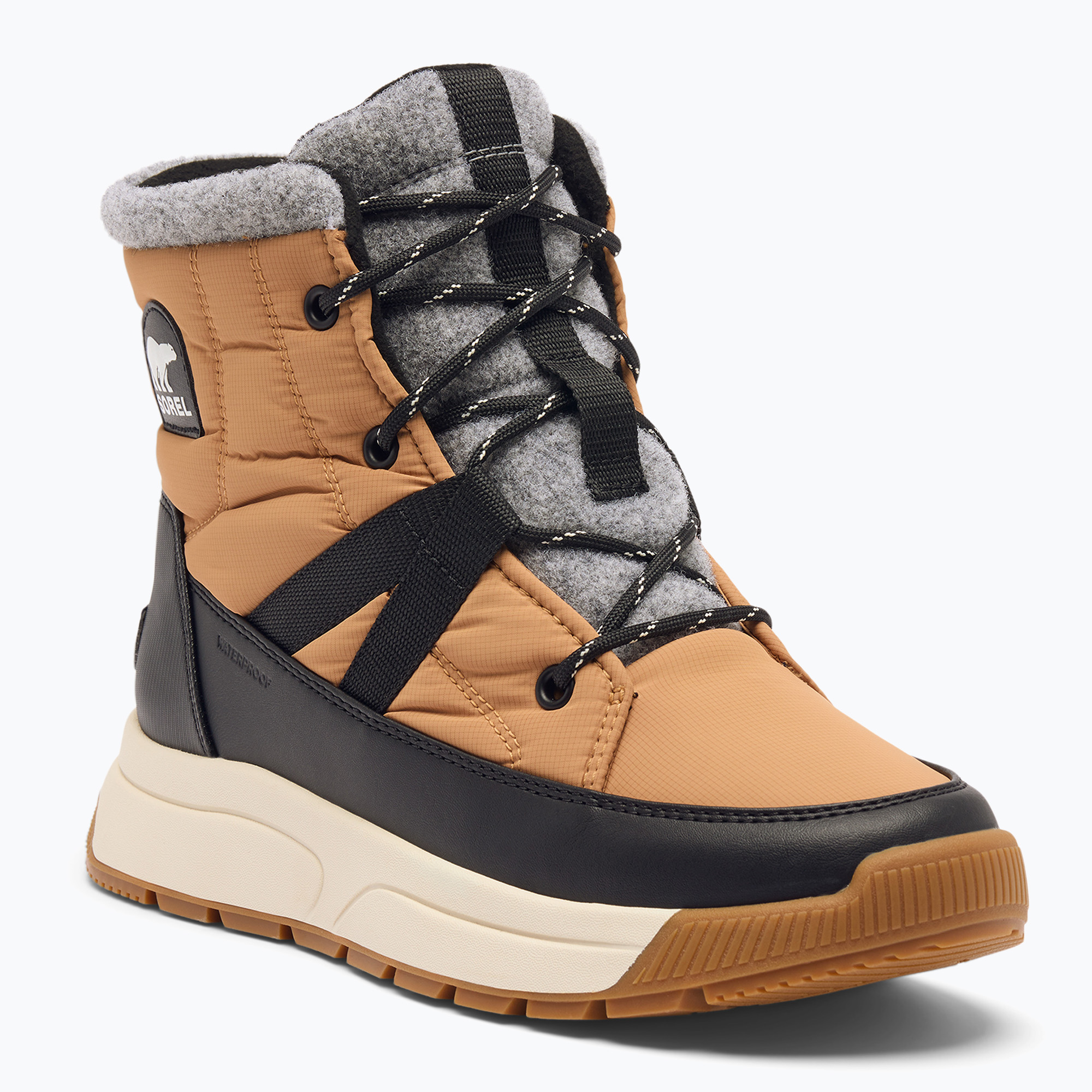 Śniegowce damskie Sorel Whitney III Mid Wp tawnybuff/black 