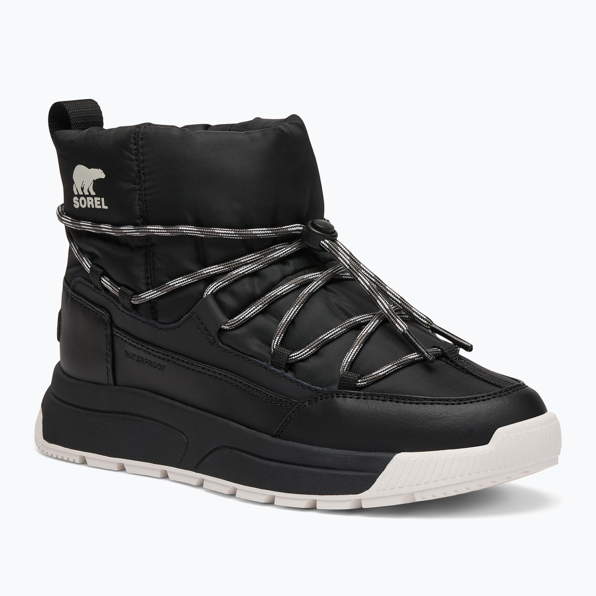 Śniegowce damskie Sorel Whitney III Mid Wp sea salt/black 