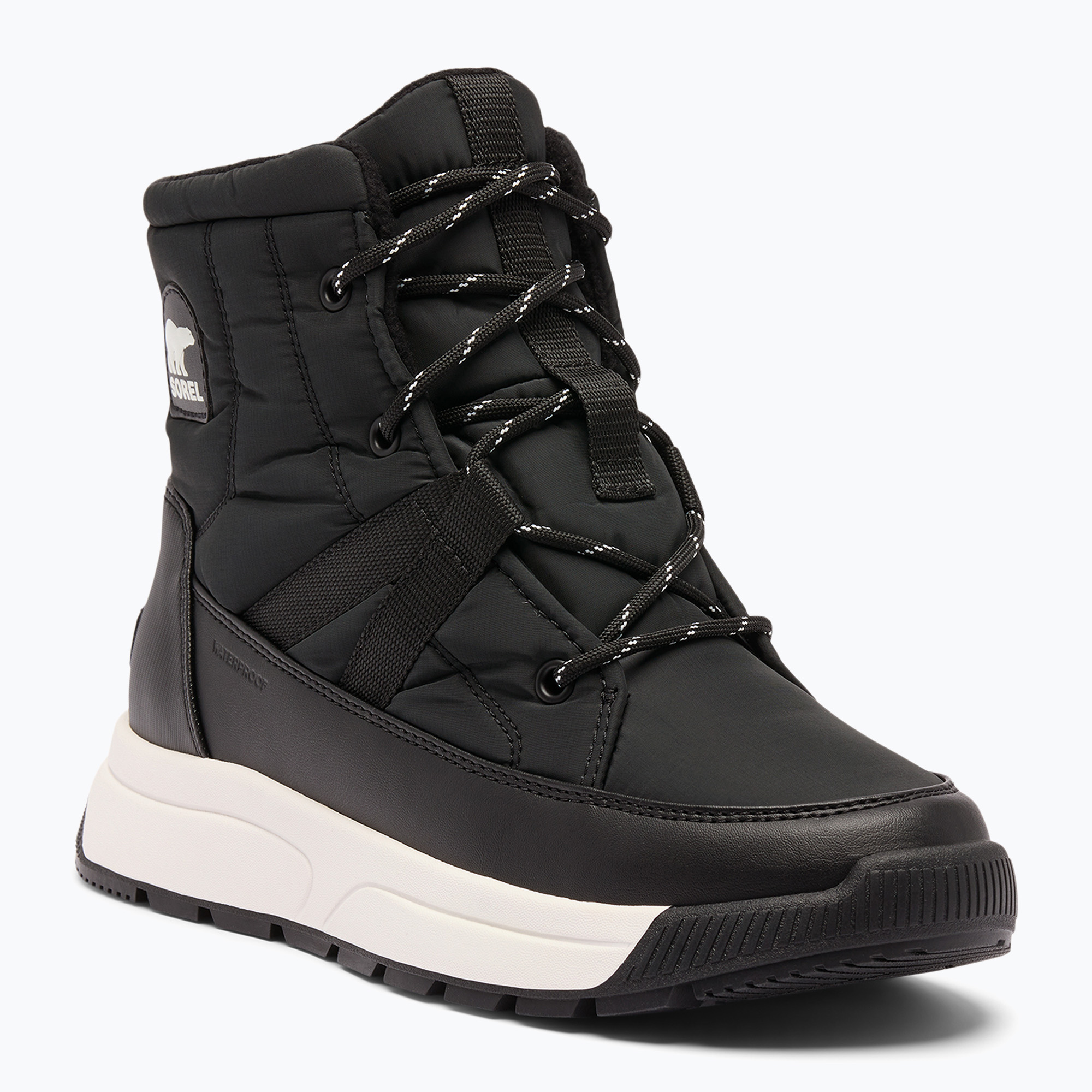 Śniegowce damskie Sorel Whitney III Mid Wp black/sea salt 