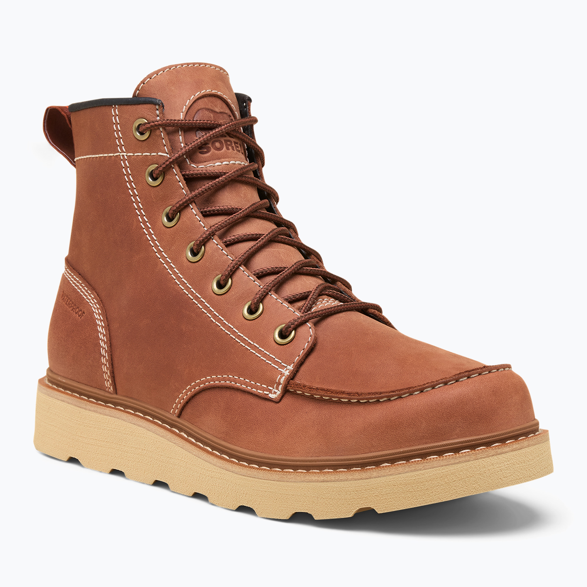 Buty męskie Sorel Slabtown 62 Moc Wp rustic brown/ceramic 