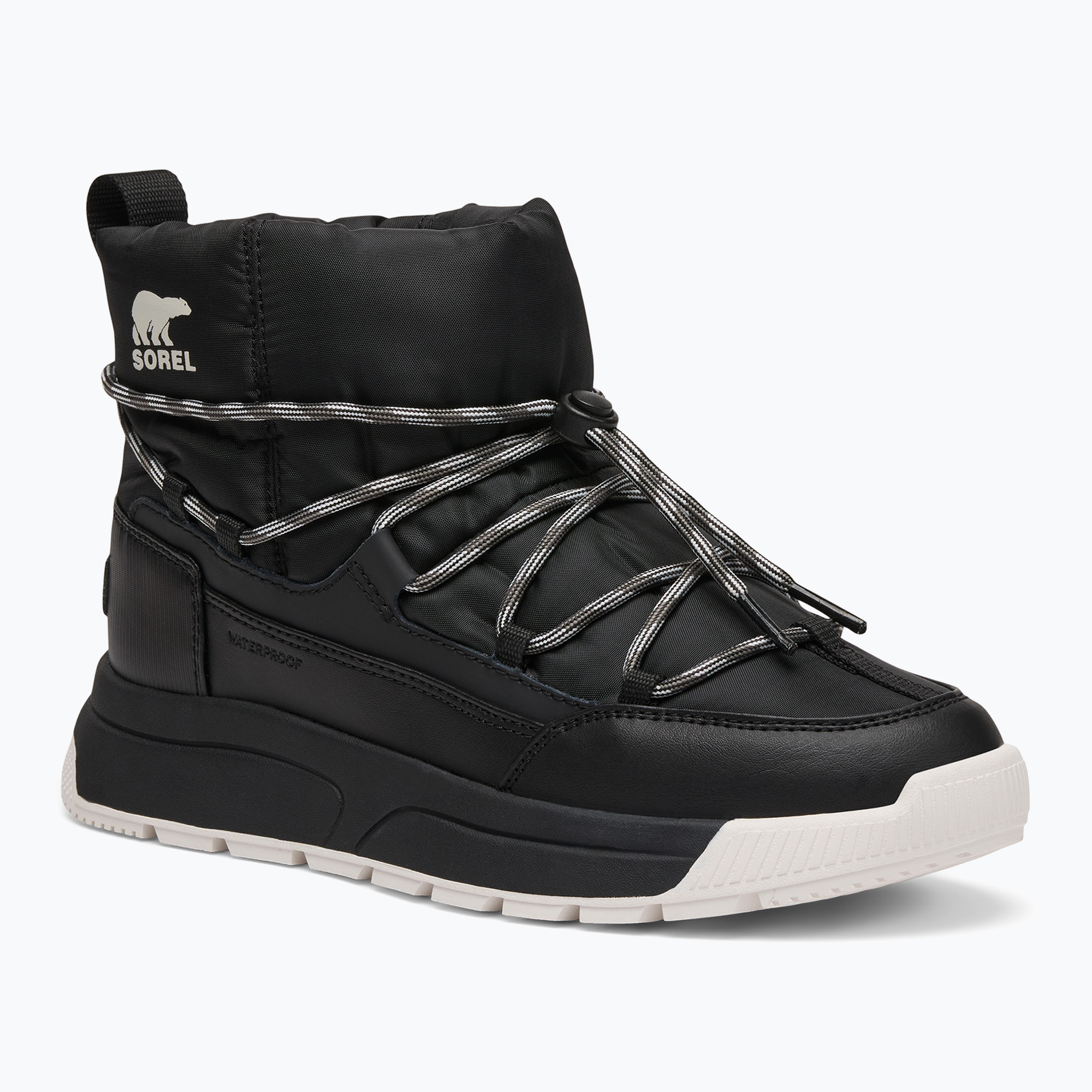 Śniegowce damskie Sorel Whitney III Slip-On Wp black/sea salt 