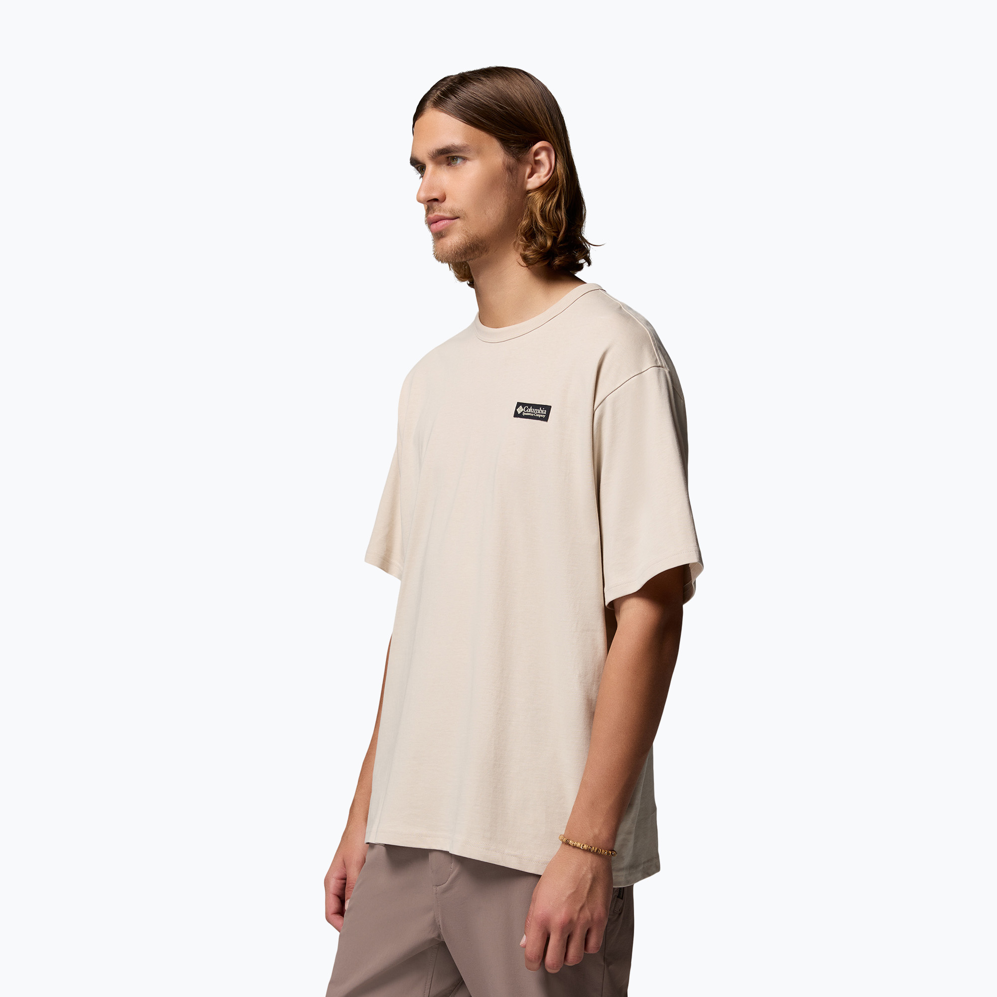 Koszulka męska Columbia CSC Heavyweight Iconic Tee dark stone/csc box logo 