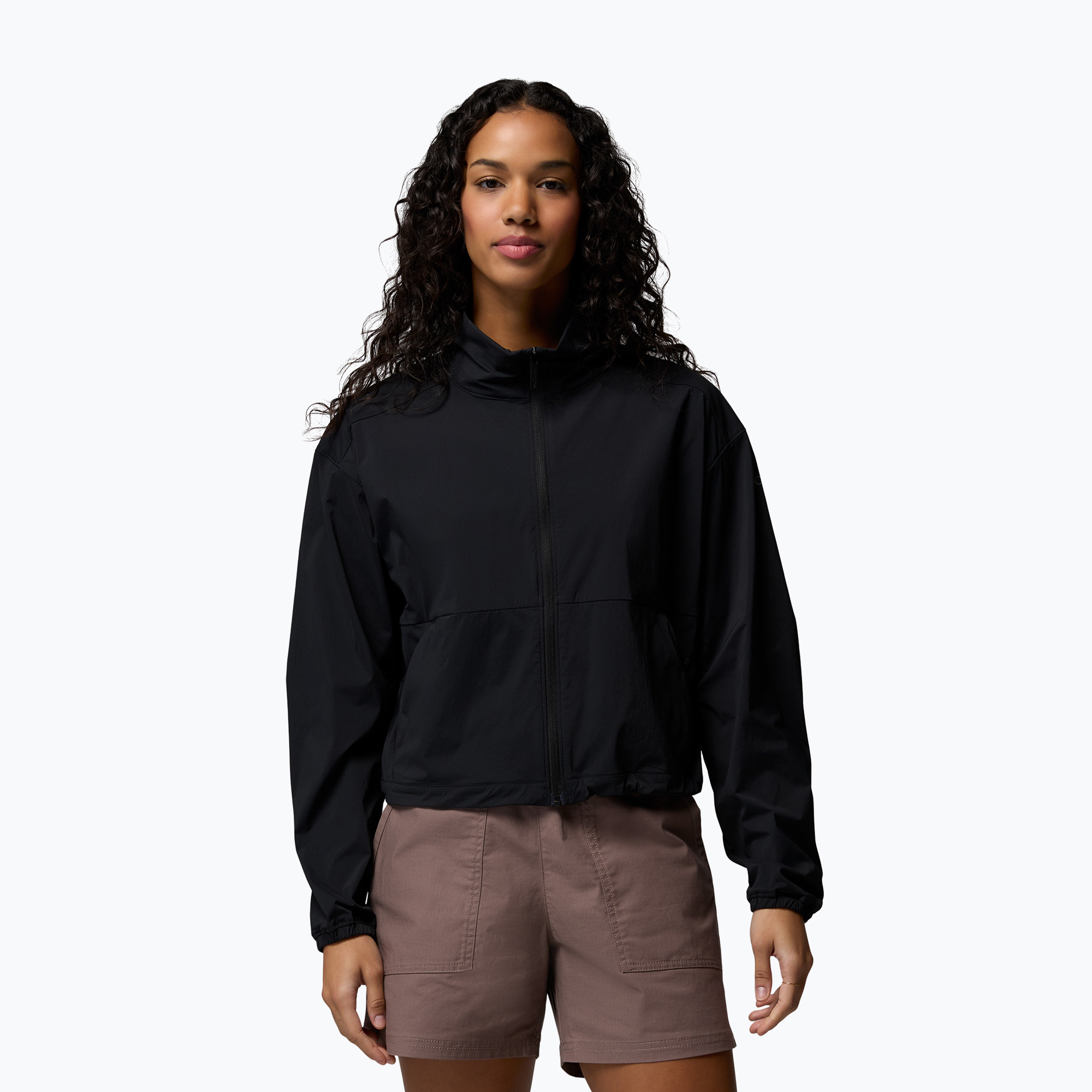 Kurtka przeciwwiatrowa damska Columbia AmazeStretch black 