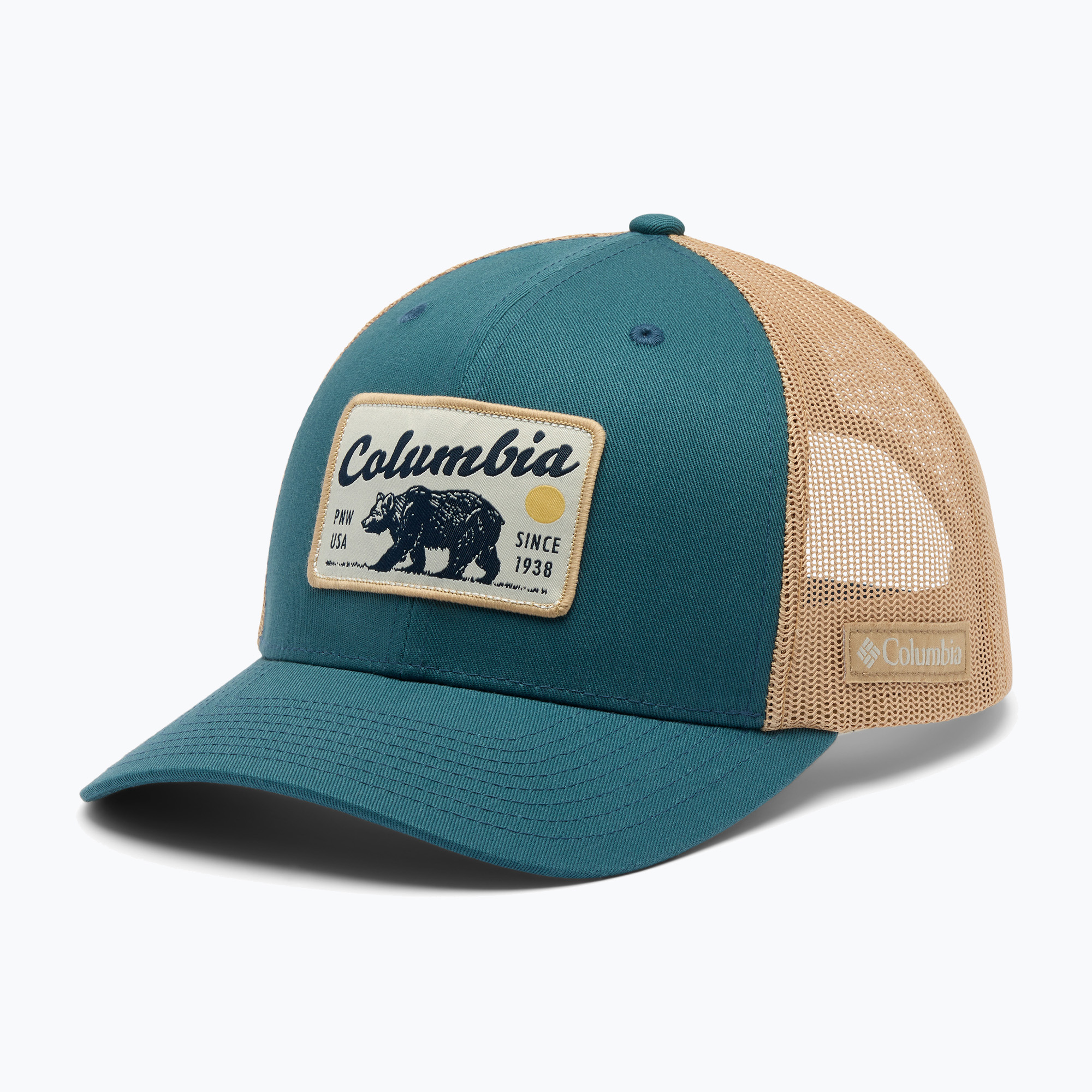 Czapka z daszkiem Columbia Mesh Snap Back everblue/pnw bear 