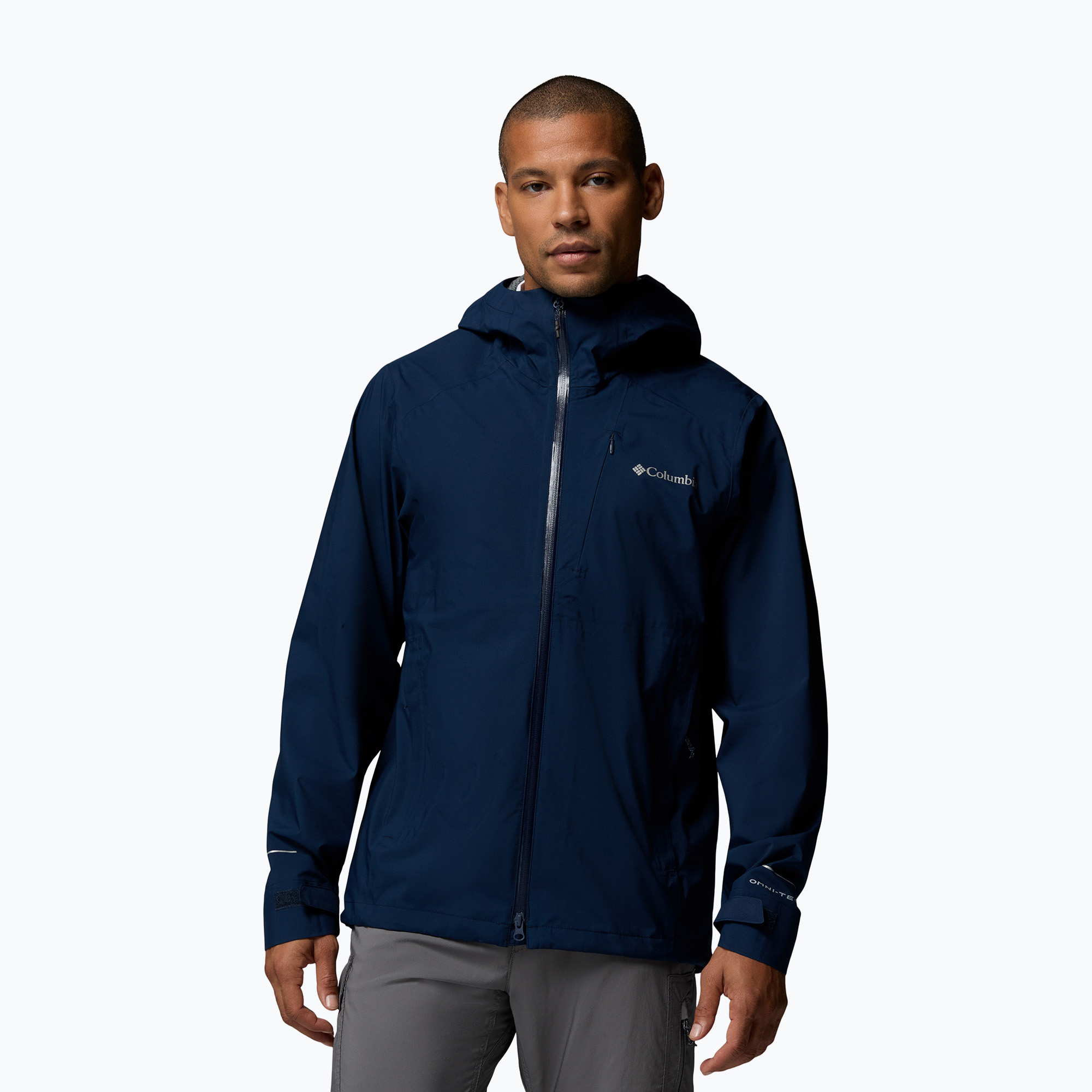 Kurtka softshell męska Columbia Trailborne 2.5L collegiate navy 