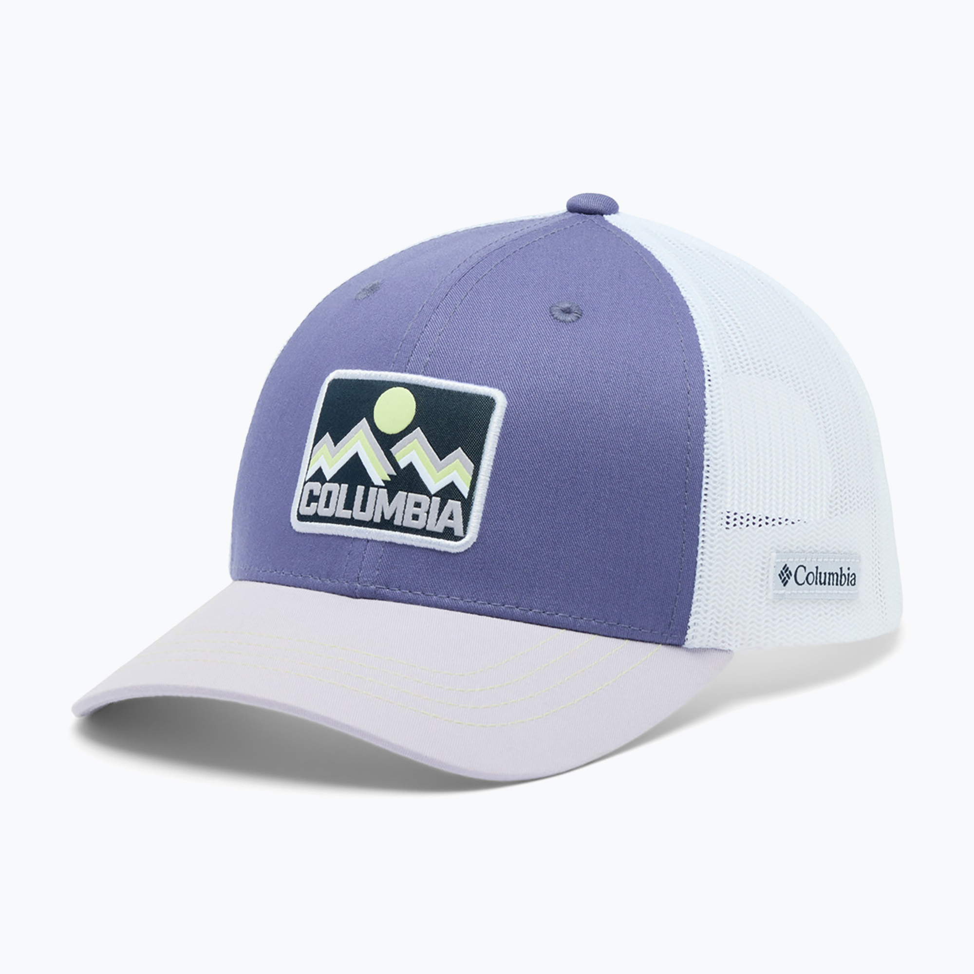 Детска шапка с козирка Columbia Youth Snap Back stormwatch/lavender pearl/white