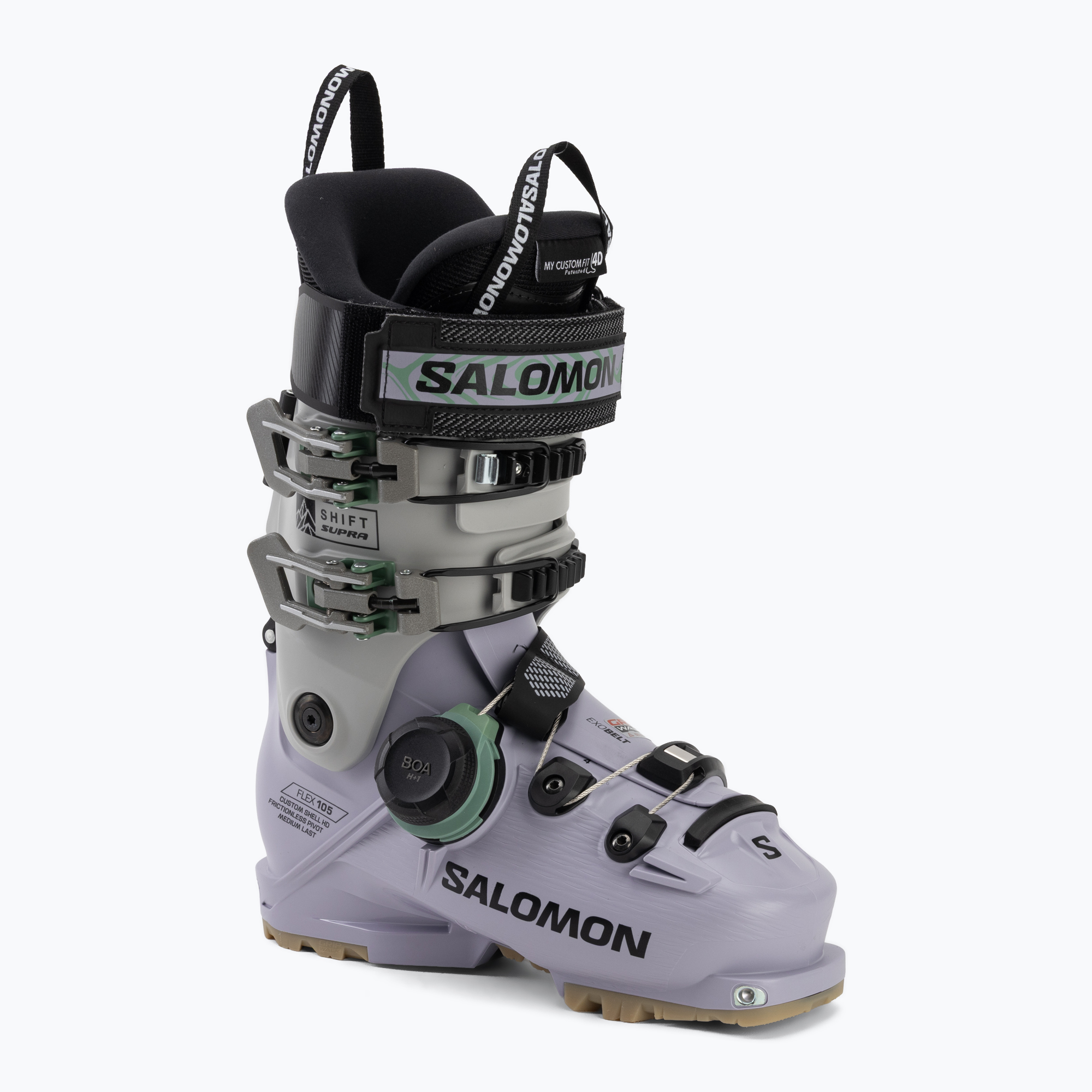 Дамски ски обувки Salomon Shift Supra S Boa 105 W GW cosmic sky/cool gray 5/shale green