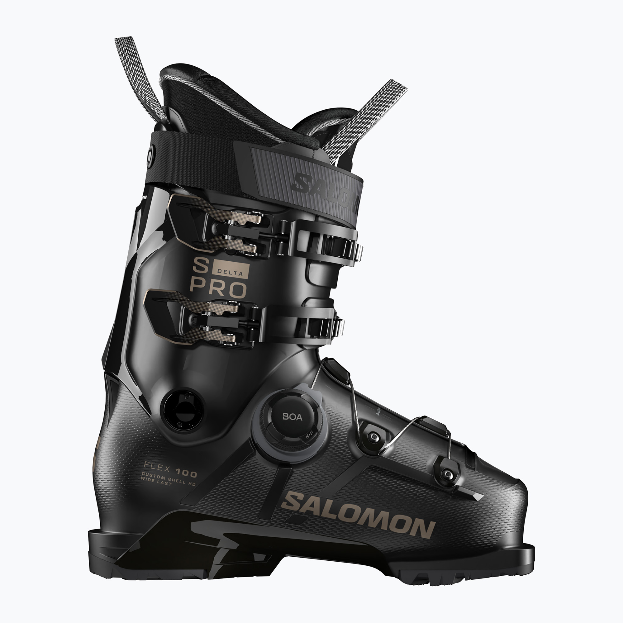 Мъжки ски обувки Salomon S/Pro Delta Boa 100 black/black/titanium met.