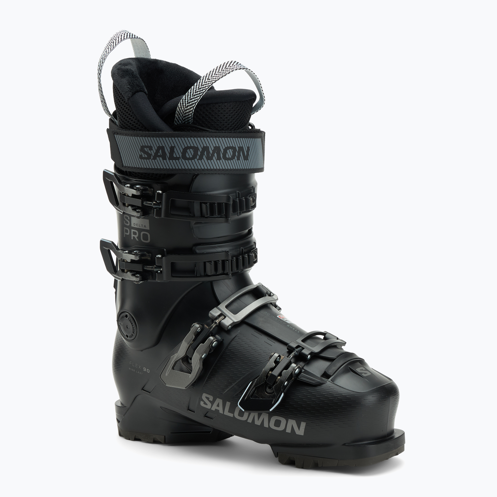 Férfi sícipők Salomon S/Pro Delta 90 GW black/black/dark grey met (S/Pro Delta 90 GW L47932600)