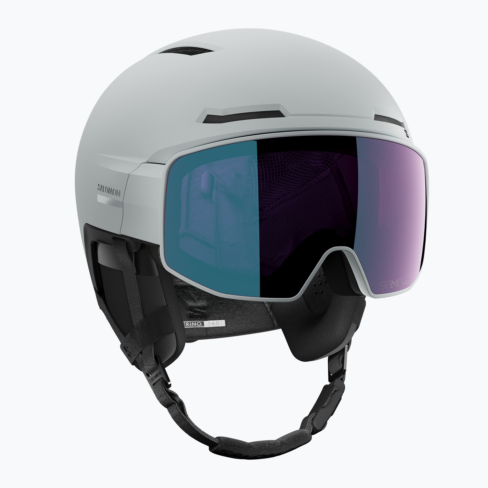 Скиорска каска Salomon Driver Prime Sigma Photo MIPS S1-S3 ice flow