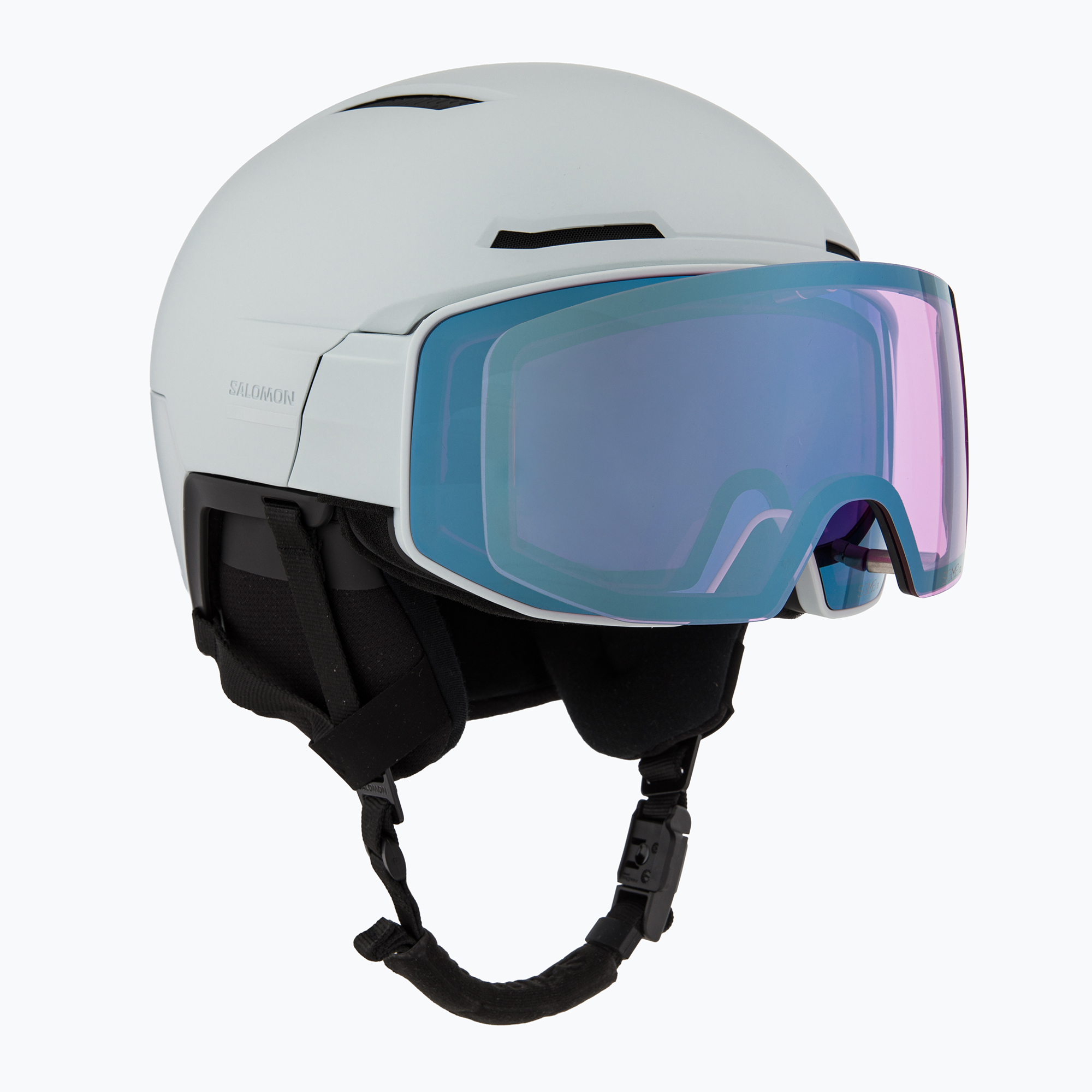 Lyžiarska prilba Salomon Driver Prime Sigma Plus ice flow/sigma sky blue/sigma ice blue