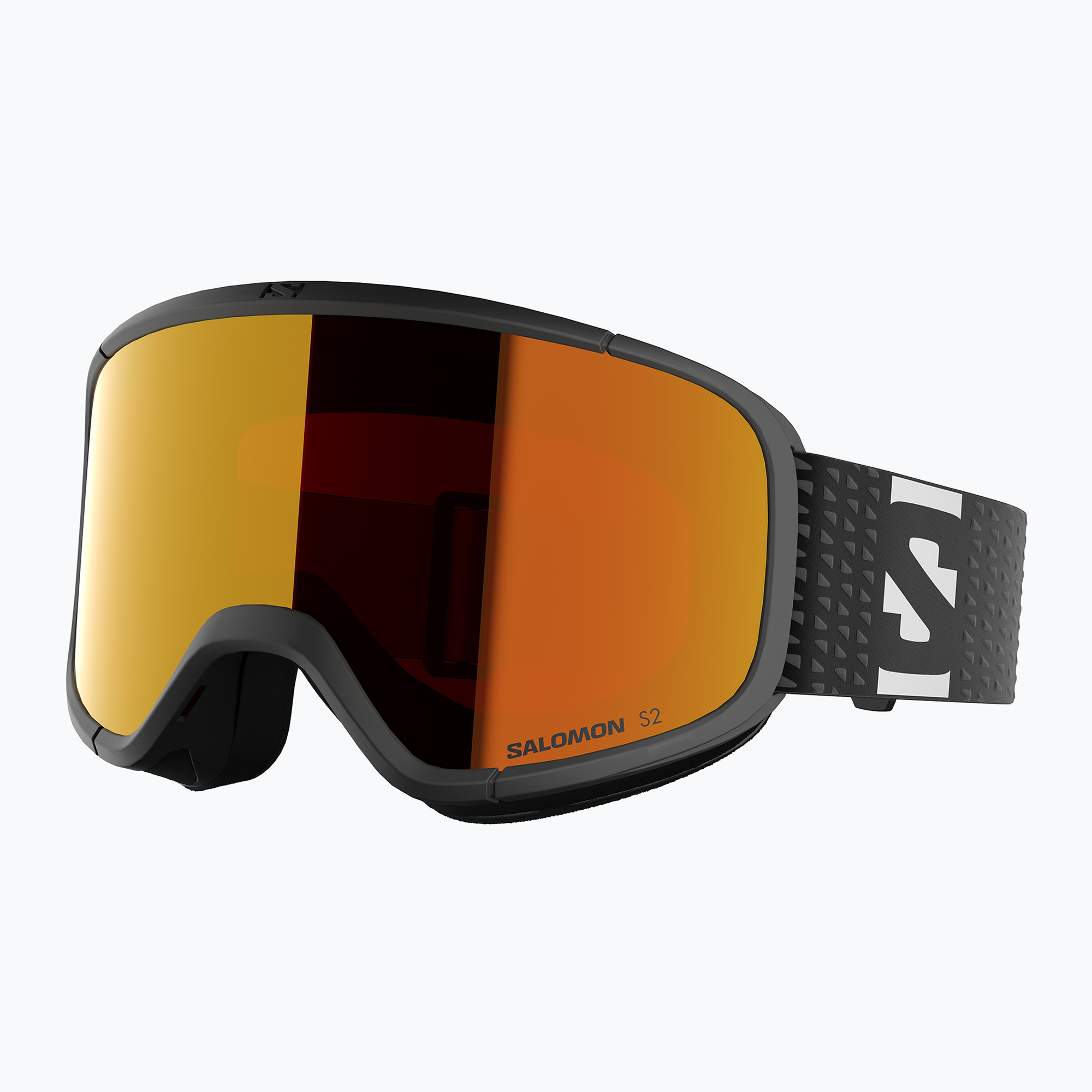 Ochelari de schi Salomon Aksium 2.0 black/ml mid red