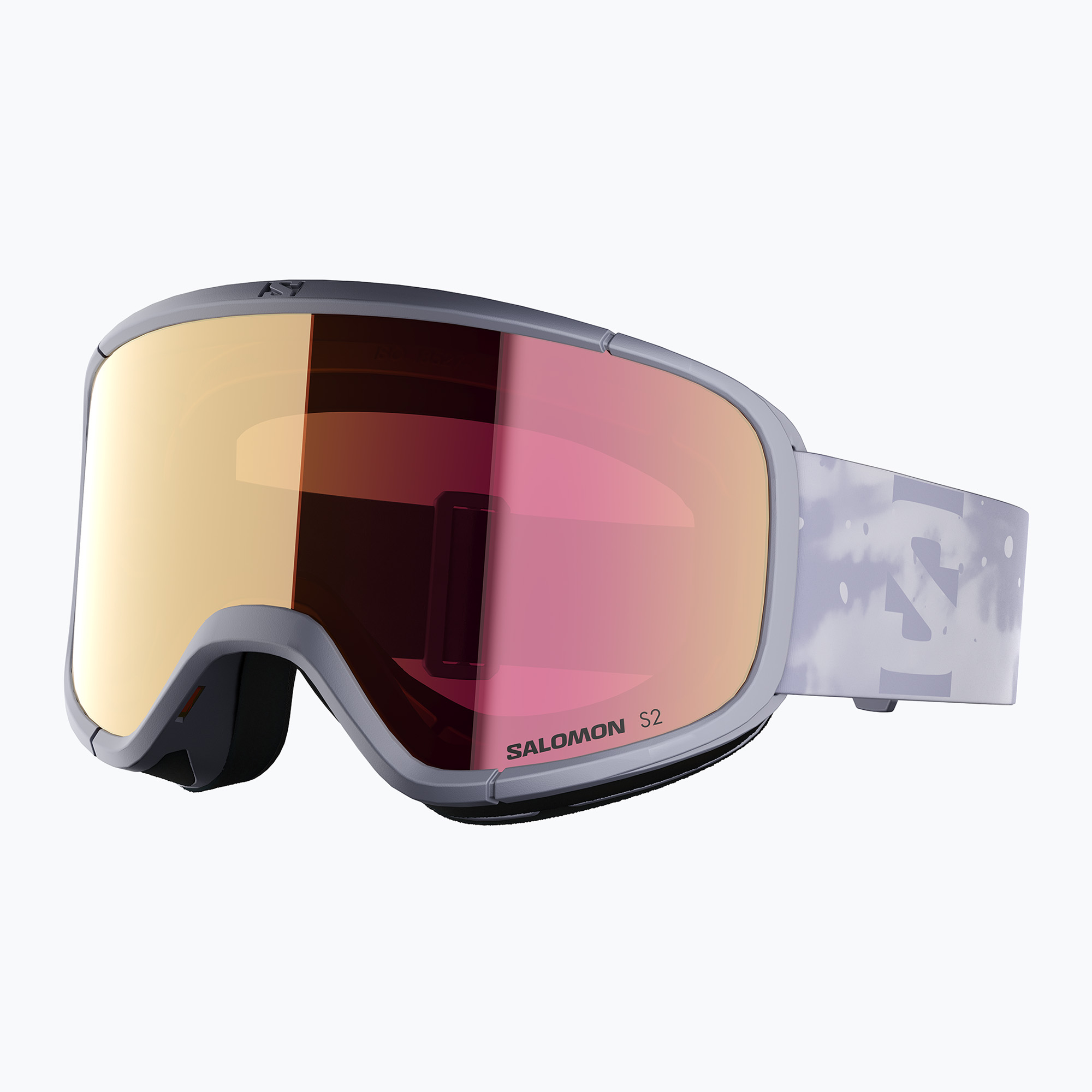 Скиорскa маска Salomon Aksium 2.0 S2 blue granite/ml ruby