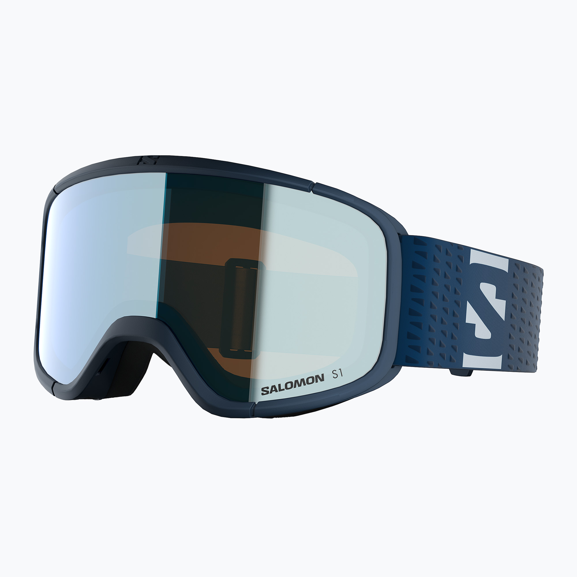Скиорскa маска Salomon Aksium 2.0 S S1 dress blue/ml light blue