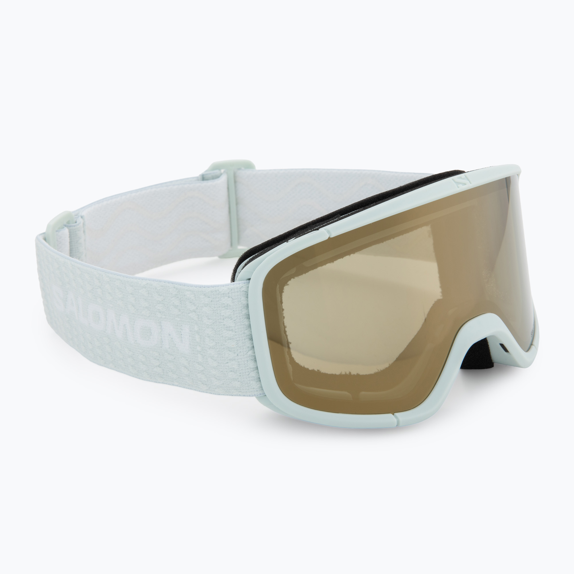 Lyžiarske okuliare Salomon Aksium 2.0 S Acces ice flow/flash gold