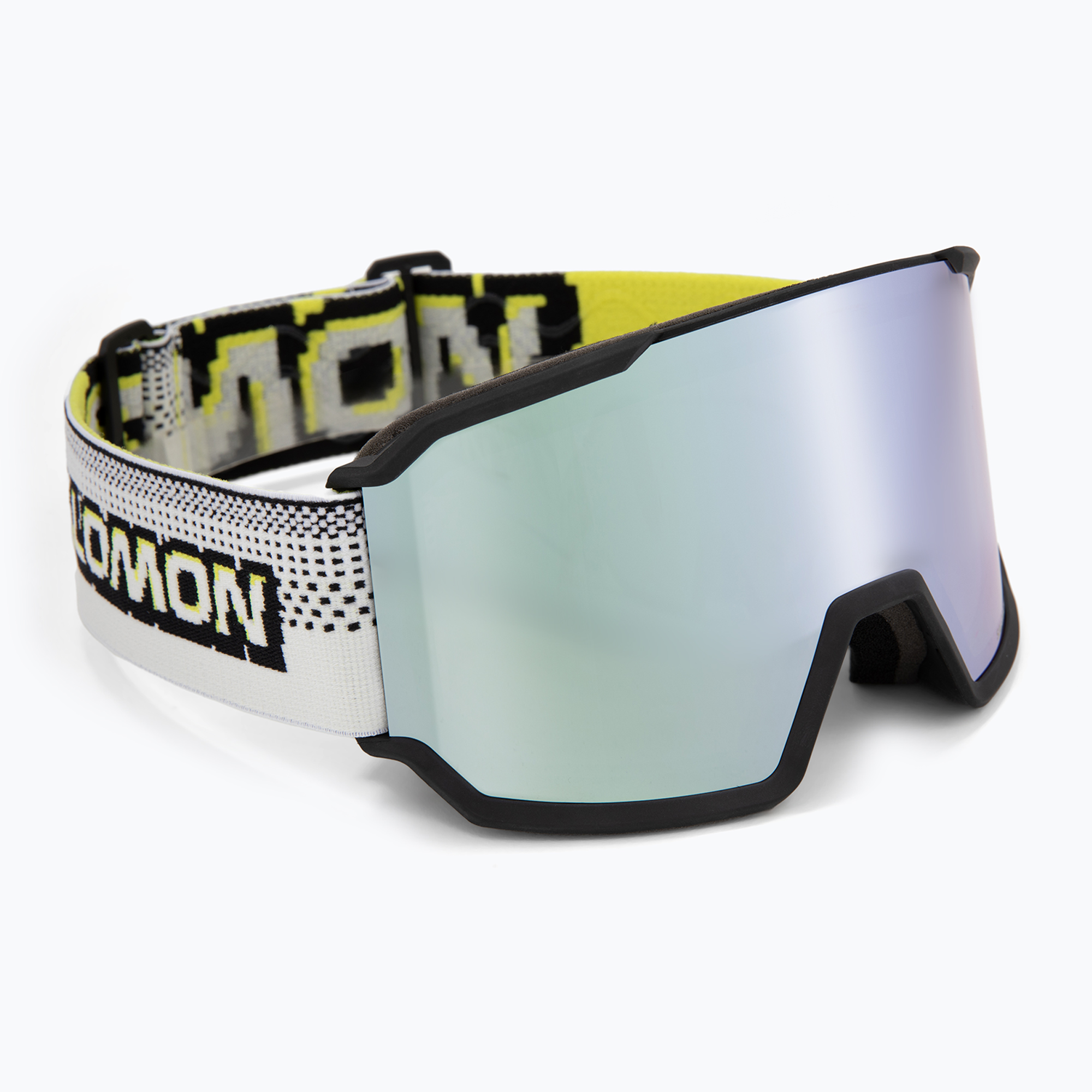 Ochelari de schi Salomon S/View 3 black pixels/ml super white