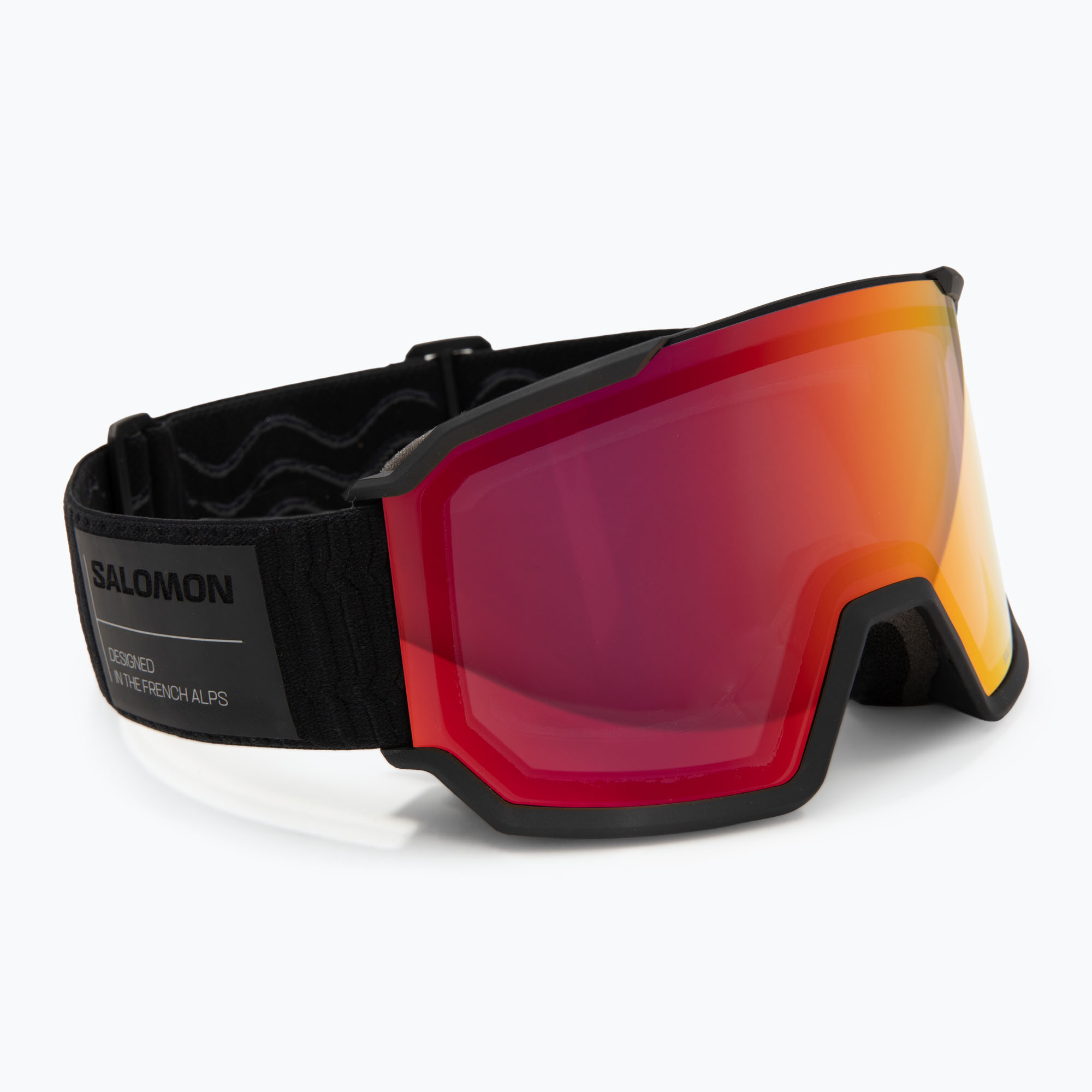 Ochelari de schi Salomon S/View 3 Photo black/ml red