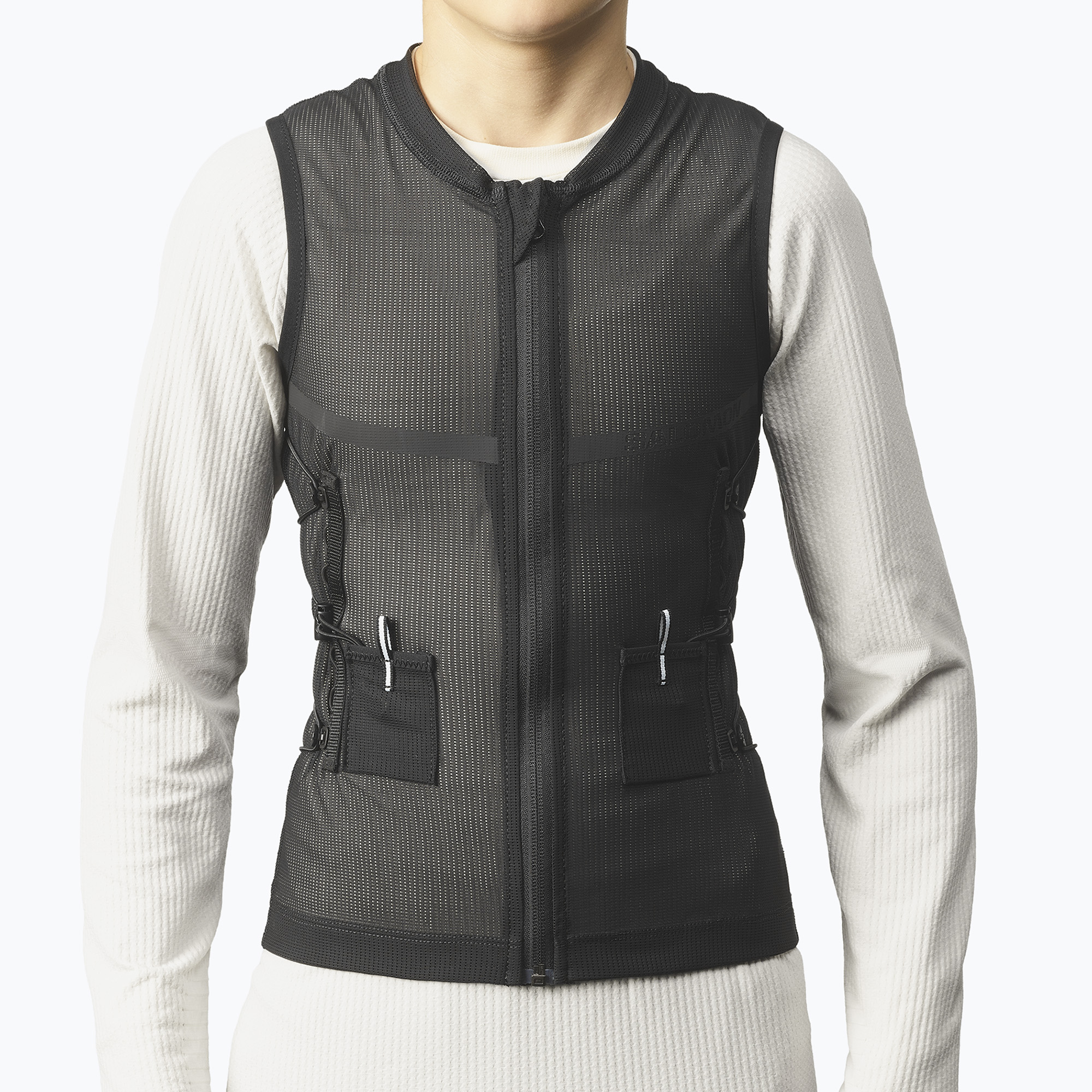 Детска предпазна жилетка Salomon Flexcell Pro Jr black