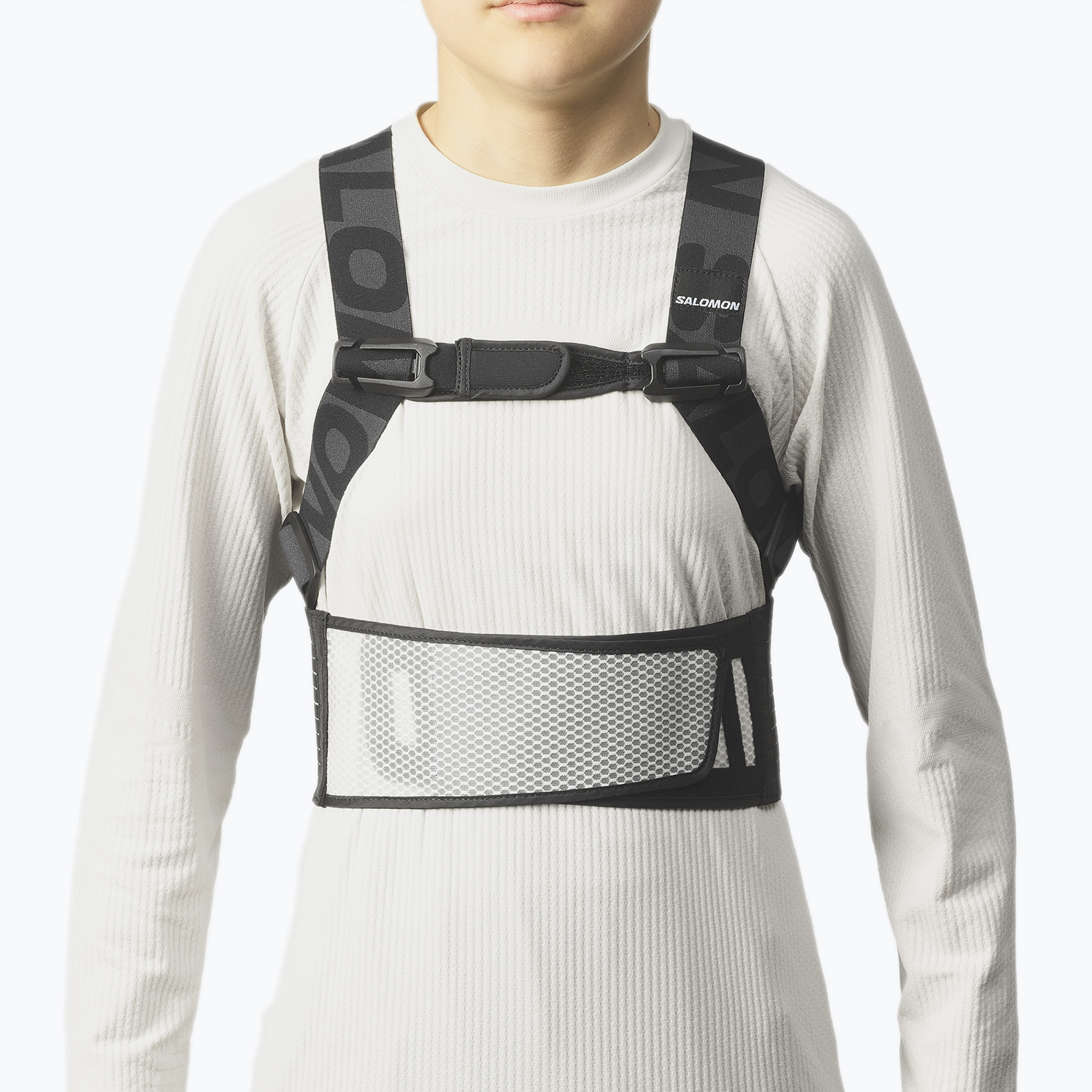 Chidren's ski vest Salomon Flexcell black (M)