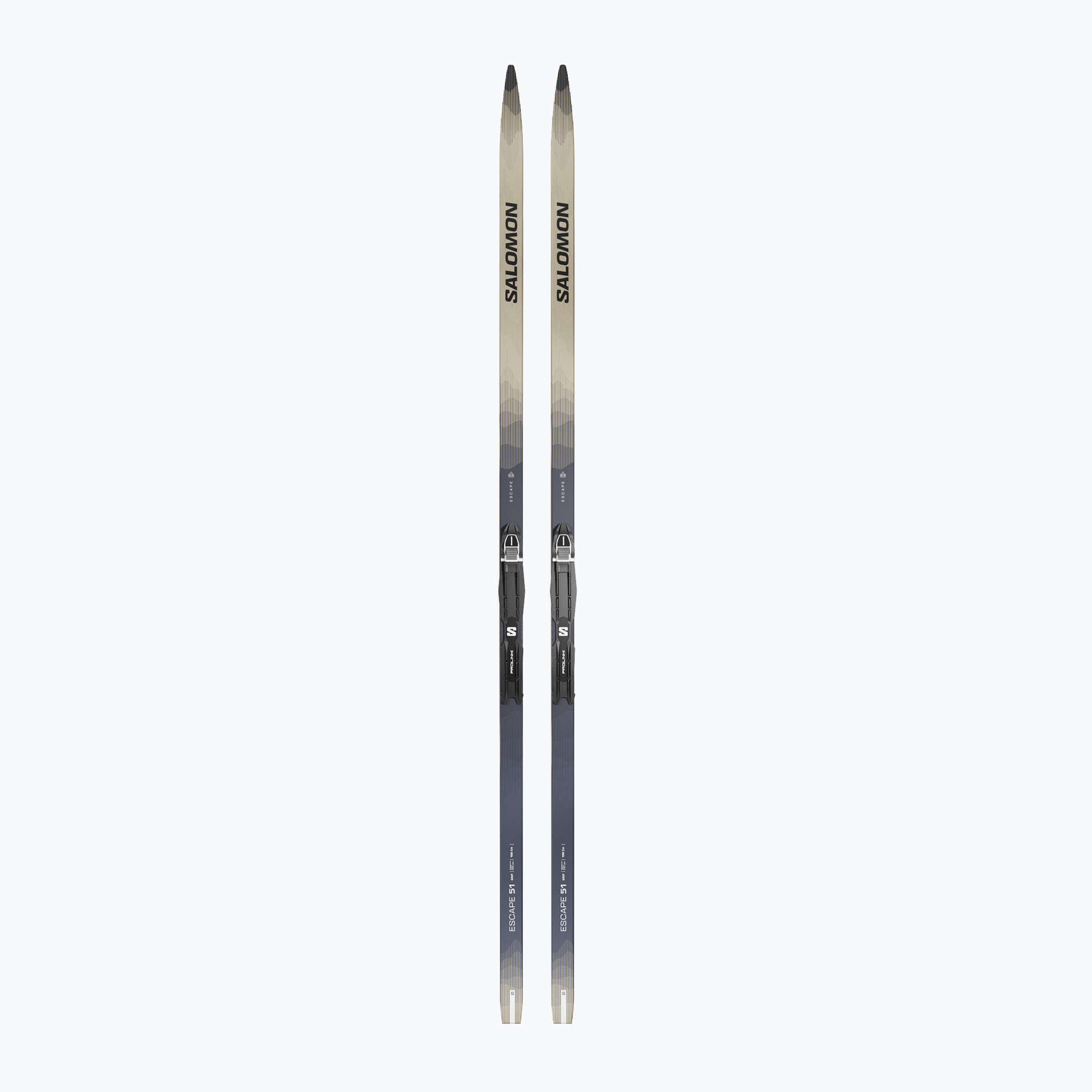 Ски за бягане Salomon Escape 51 Grip PM  wiązania Prolink Access Clasic silver/sargasso sea/coppen blue