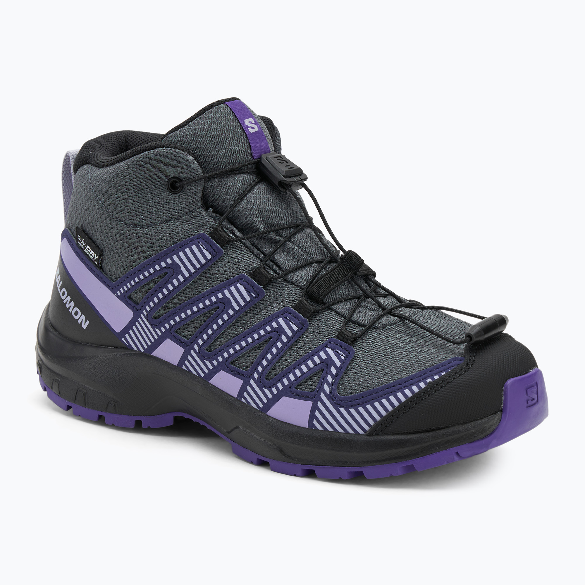 Buty turystyczne dziecięce Salomon XA Pro V8 MID WP turbulence/black/liberty 