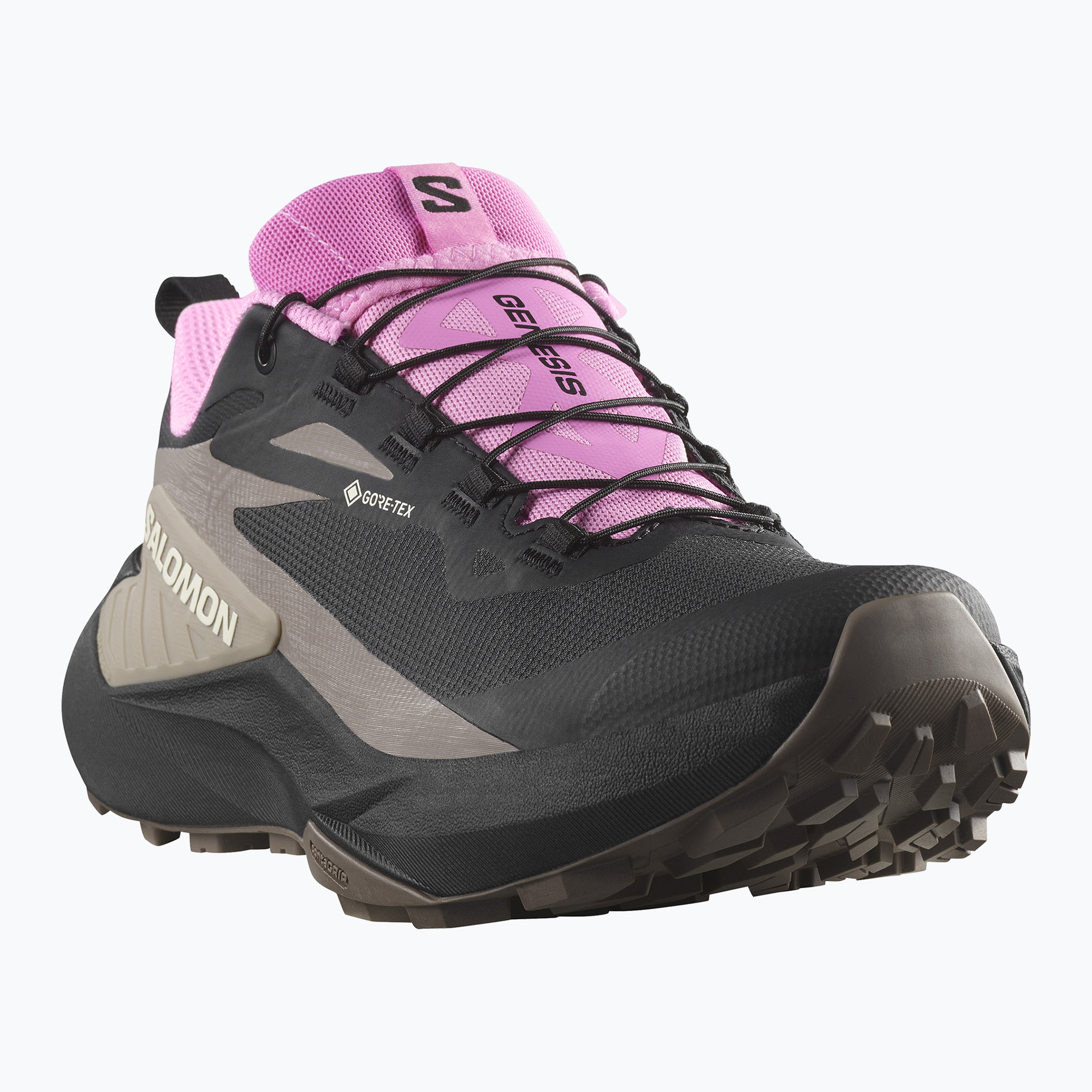 Buty do biegania damskie Salomon Genesis GTX cyclamen/black/etherea 