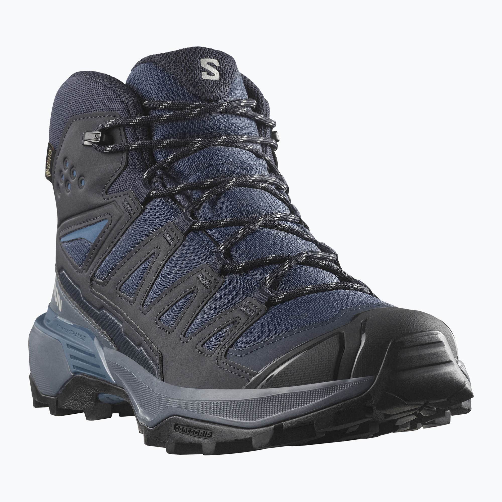 Buty trekkingowe męskie Salomon X Ultra 360 Mid GTX blue nights/dark navy/dark blue 