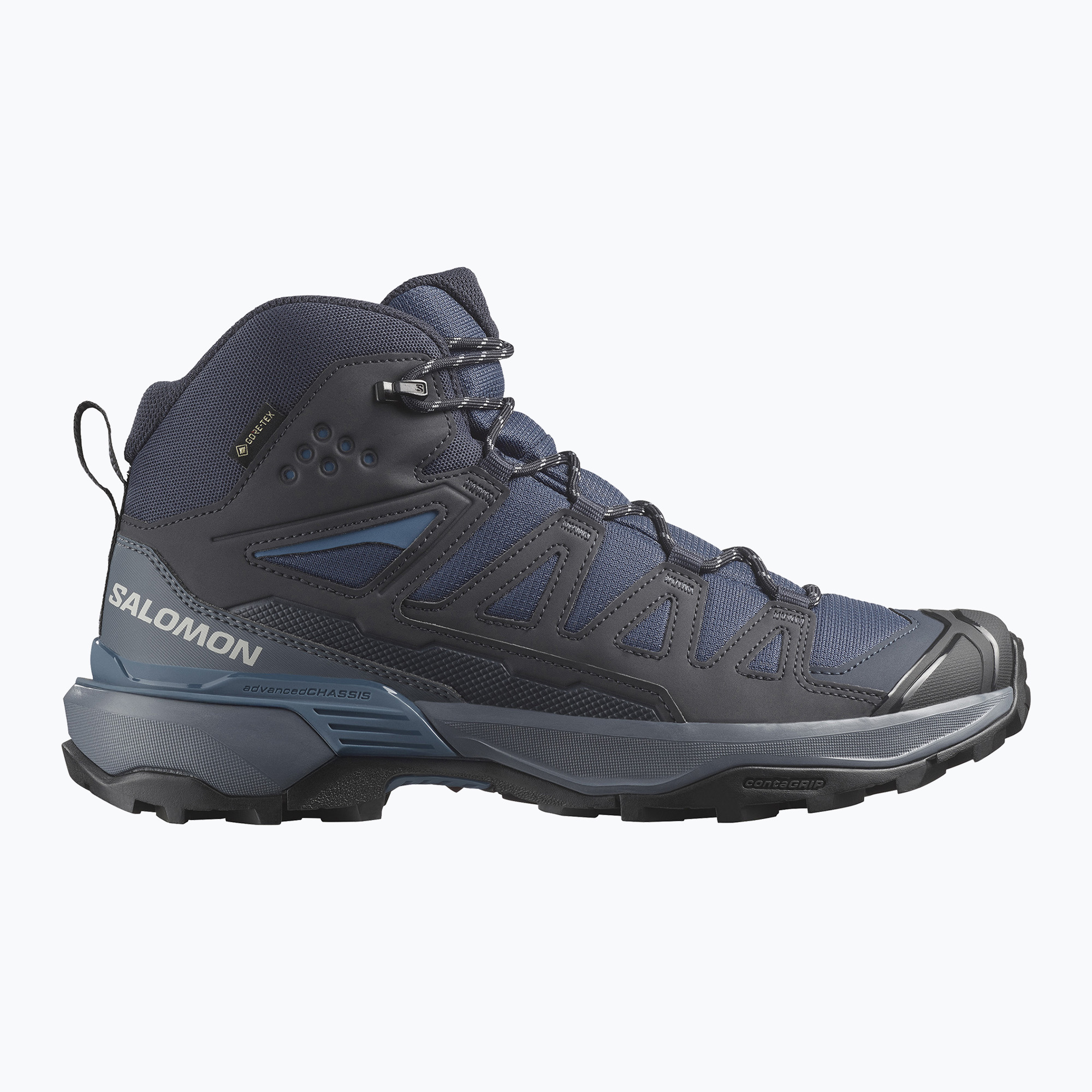 Buty trekkingowe męskie Salomon X Ultra 360 Mid GTX blue nights/dark navy/dark blue 