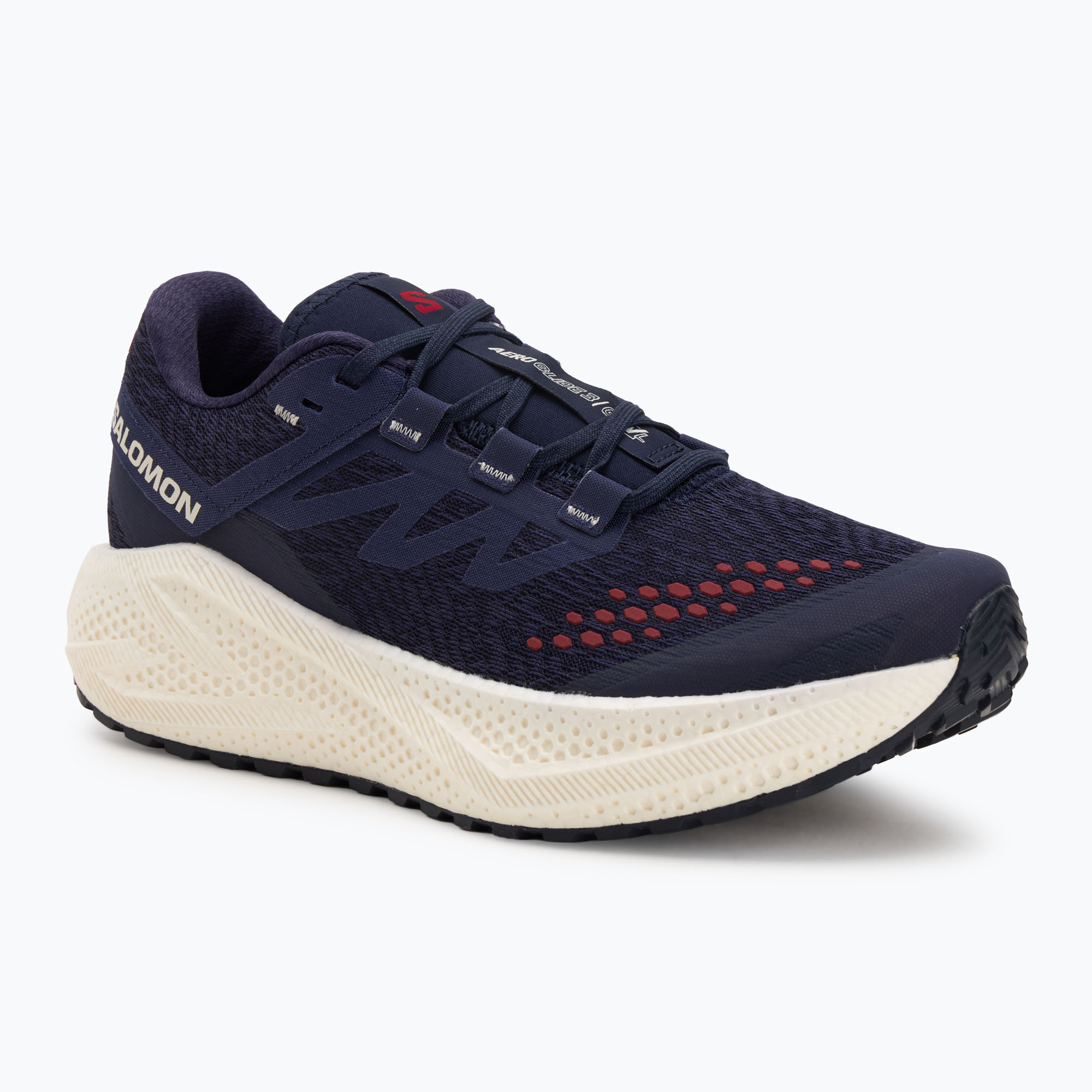 Buty do biegania męskie Salomon Aero Glide 3 Gravel astral aura/vanilla ice/haute red 
